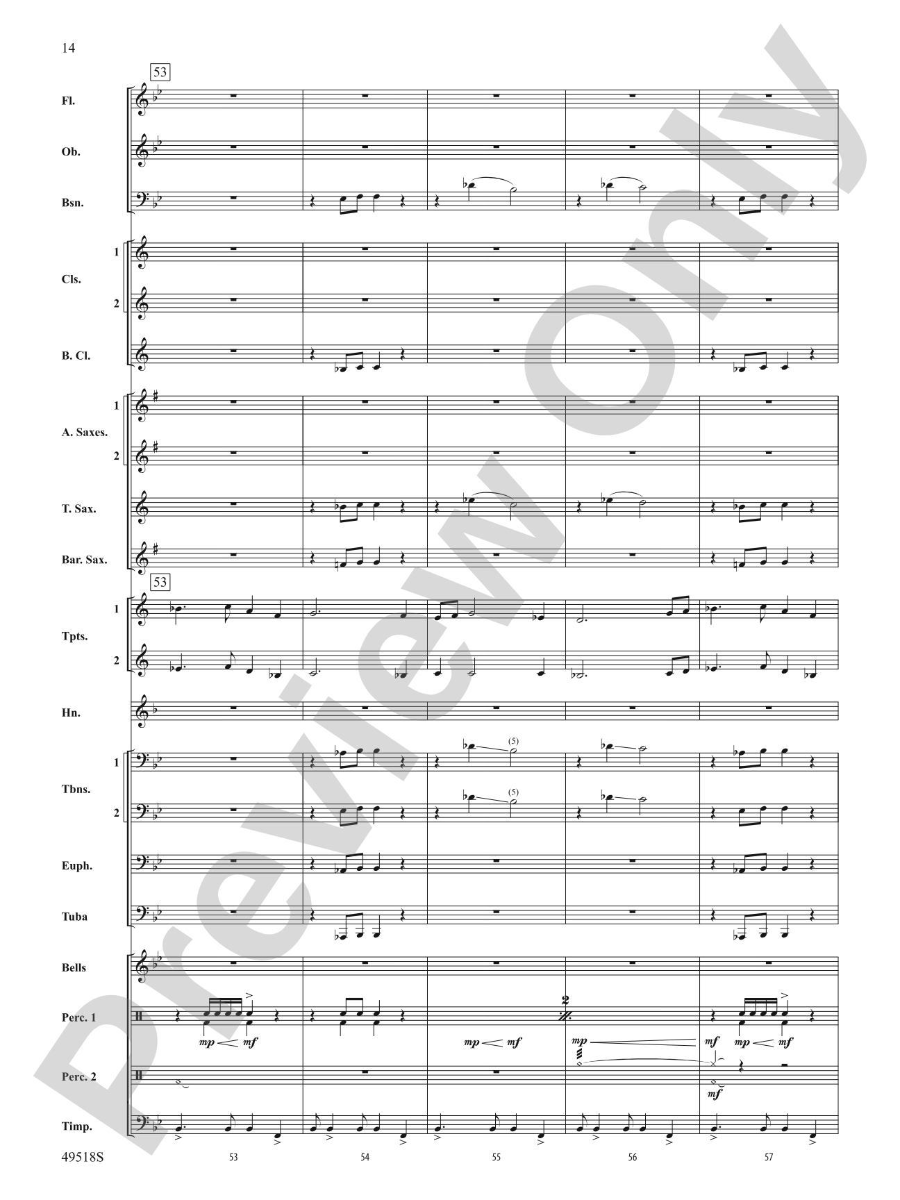 Lion Pride: Concert Band Conductor Score & Parts