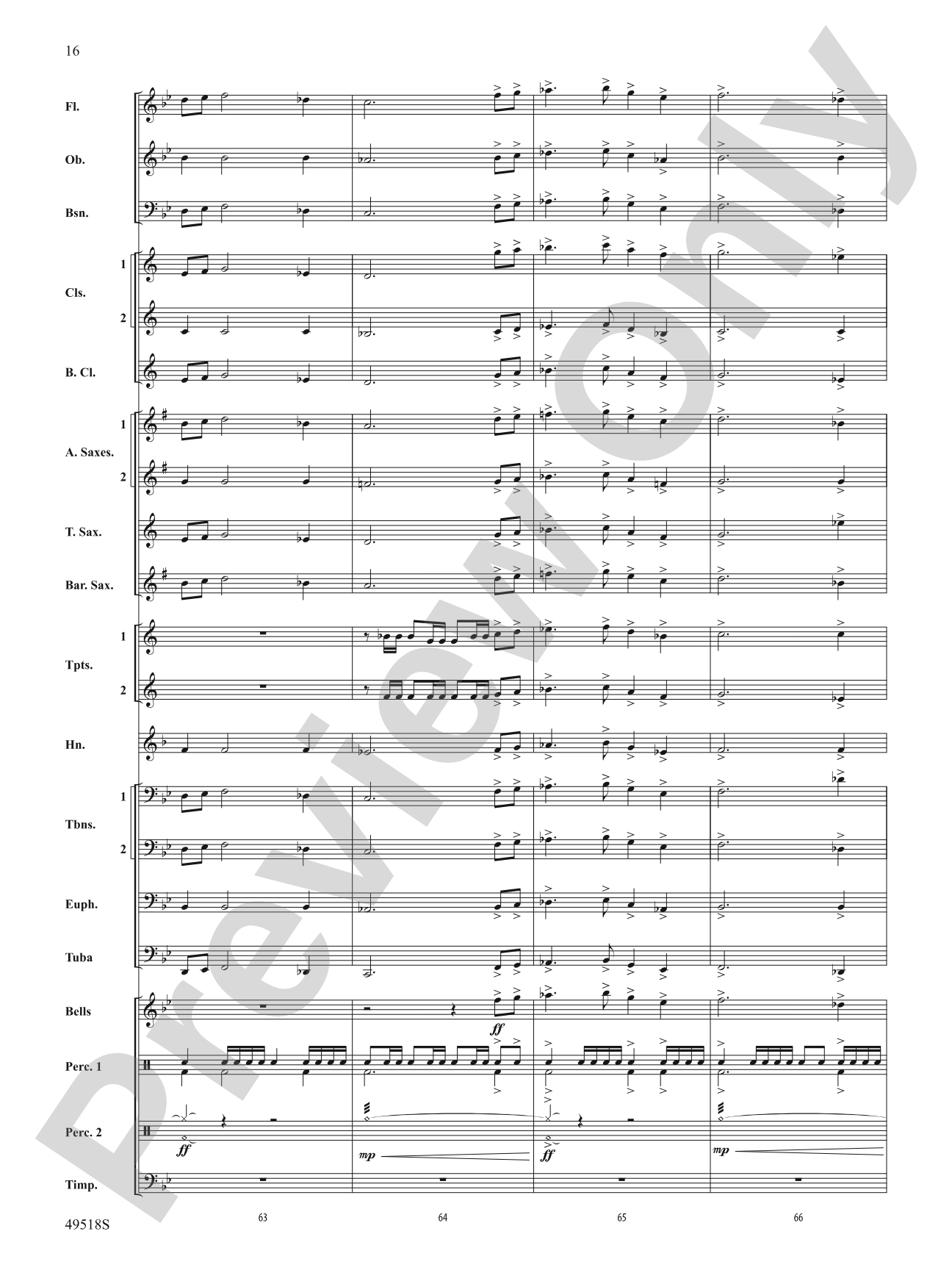 Lion Pride: Concert Band Conductor Score & Parts