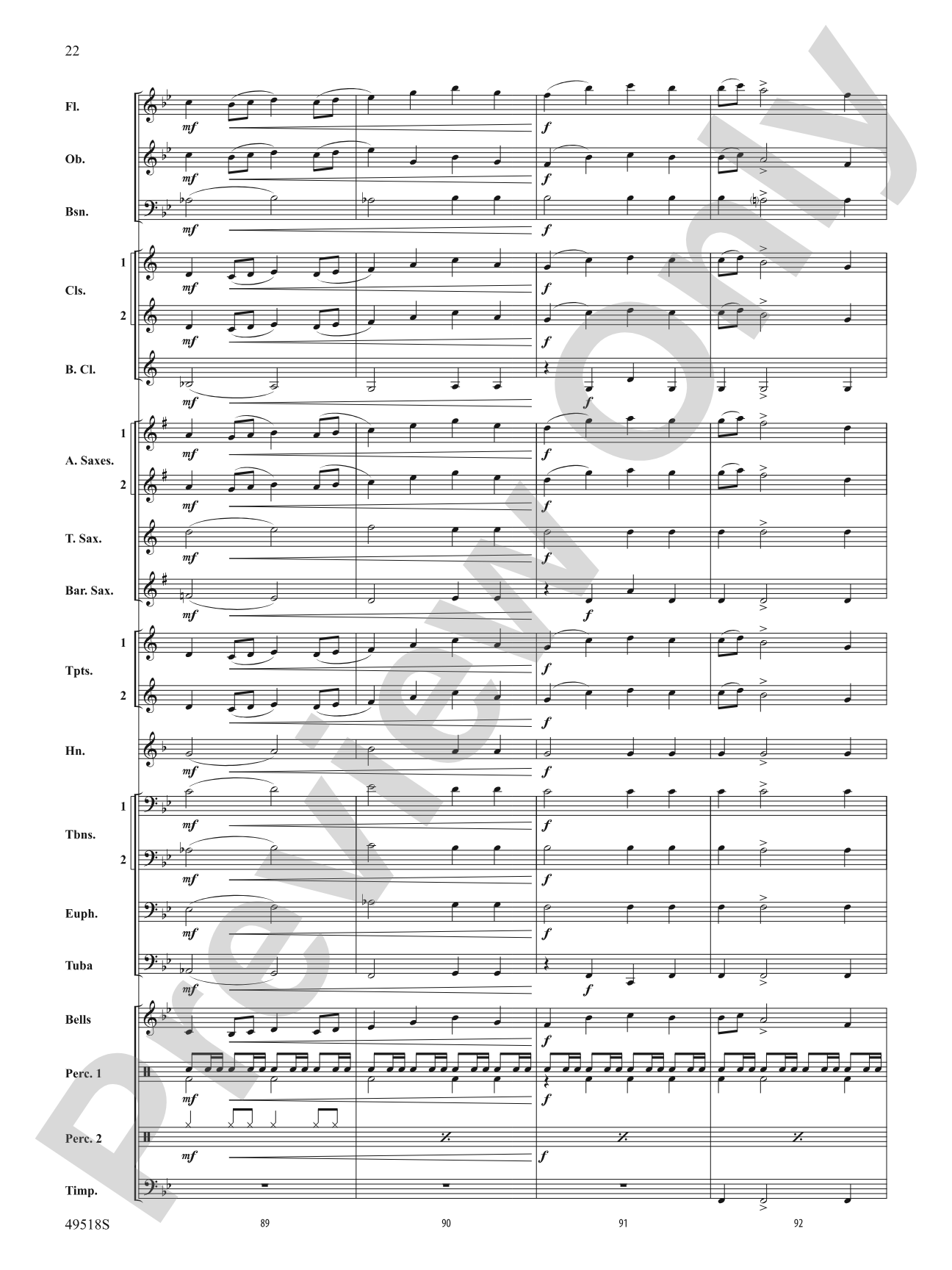 Lion Pride: Concert Band Conductor Score & Parts