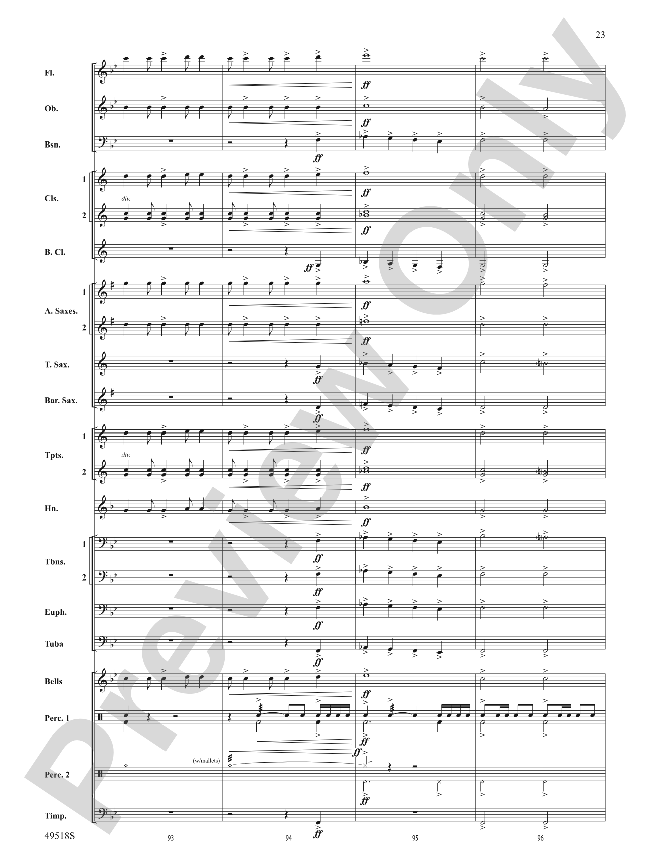Lion Pride: Concert Band Conductor Score & Parts