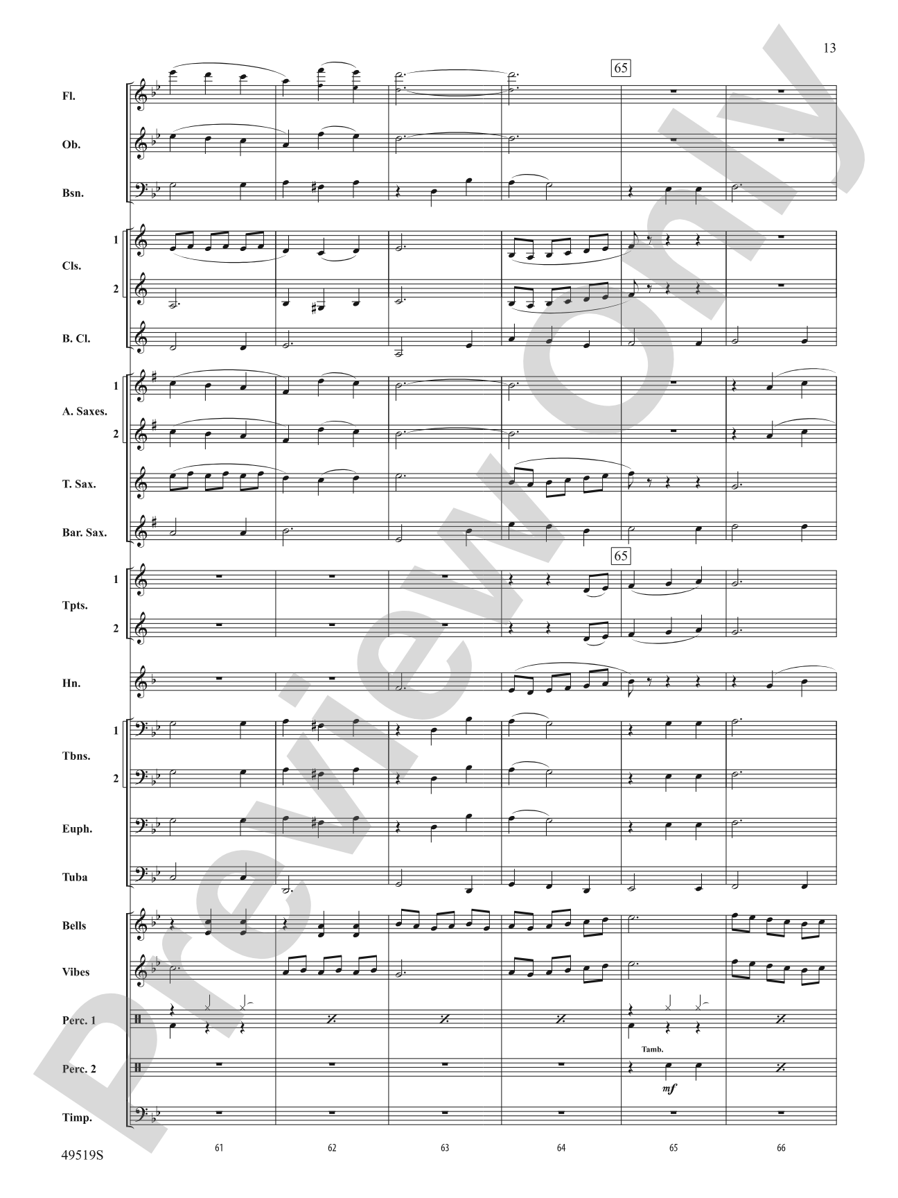 Twilight Waltz: Score
