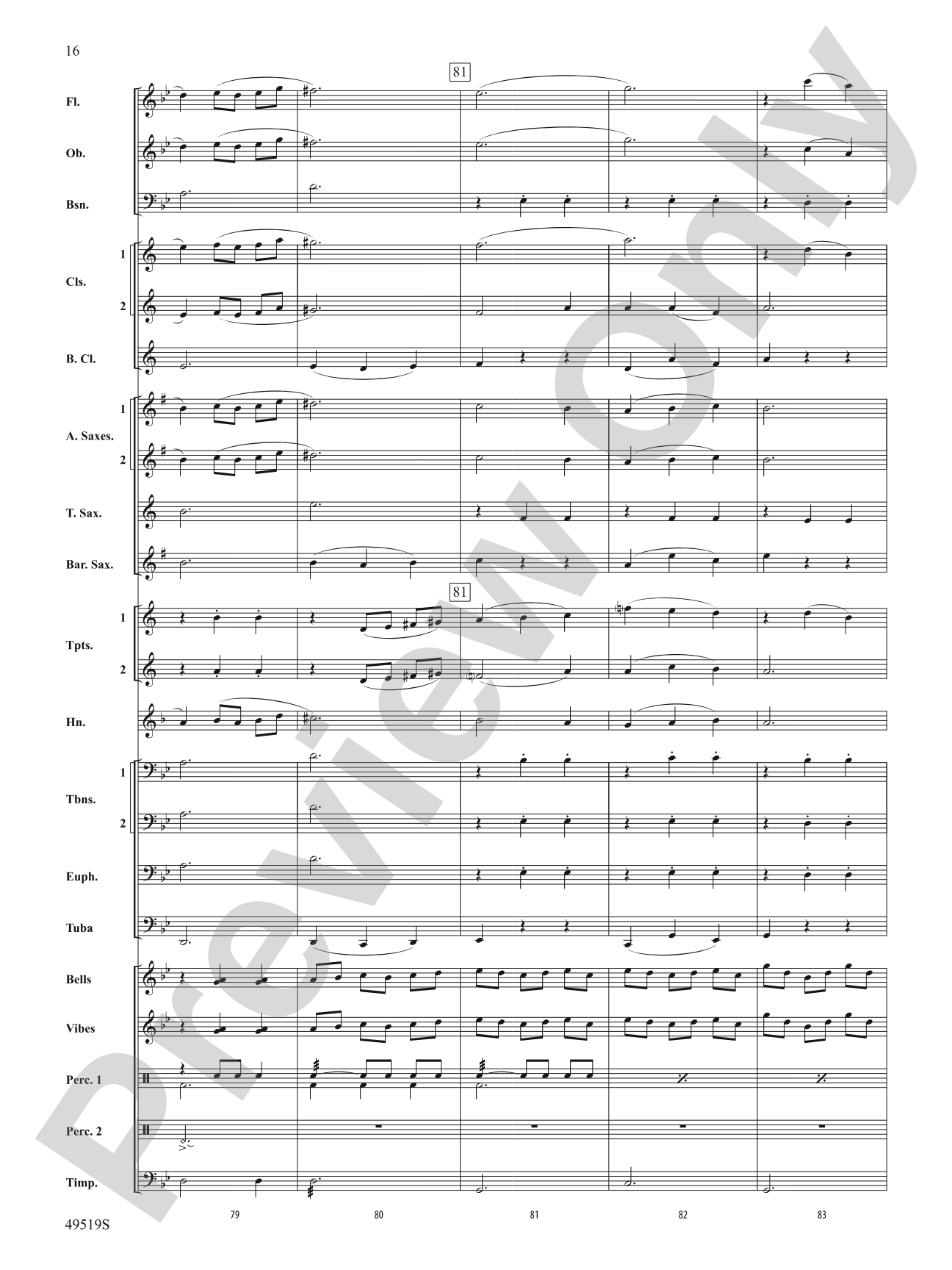 Twilight Waltz: Score