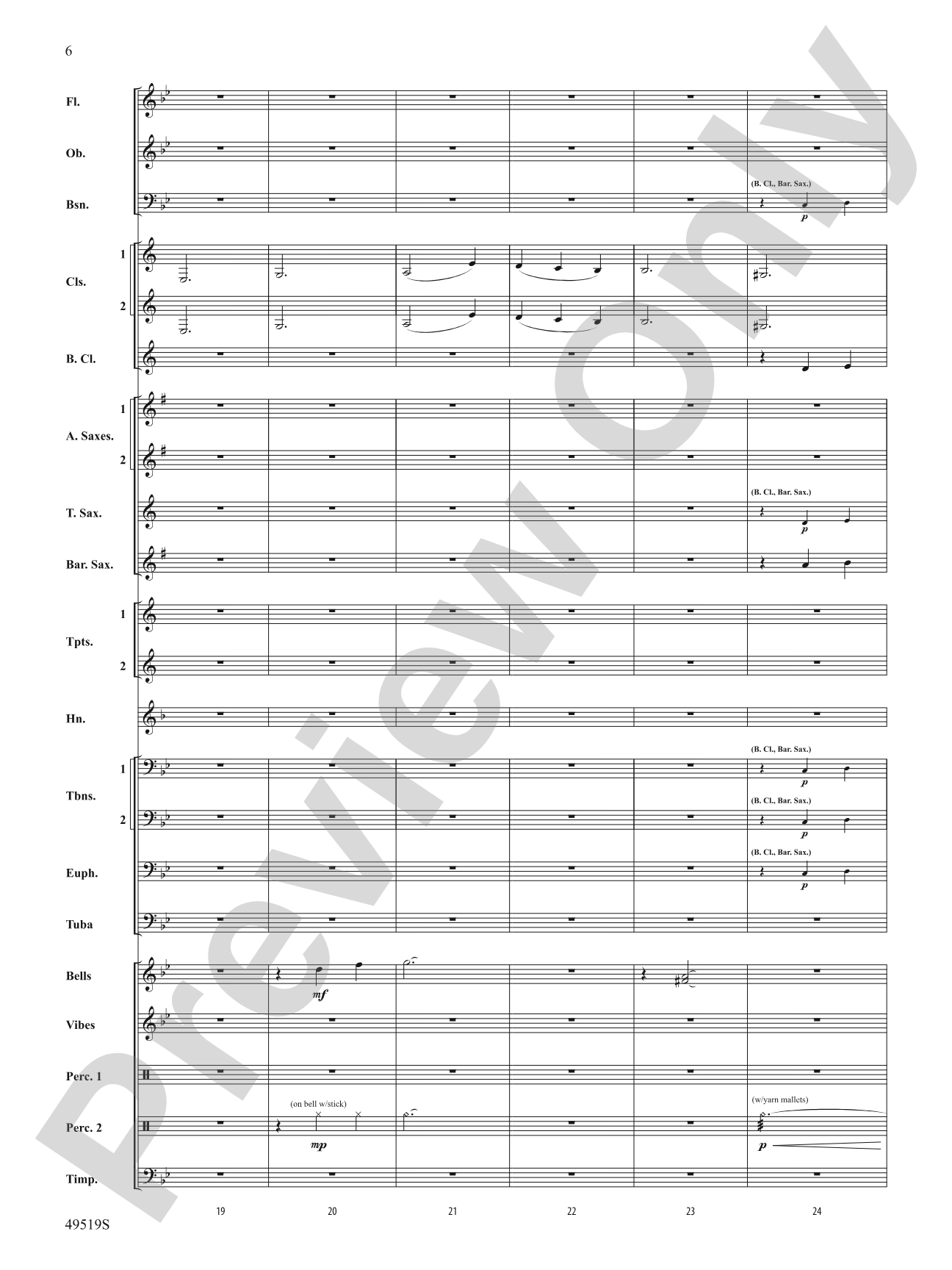 Twilight Waltz: Score