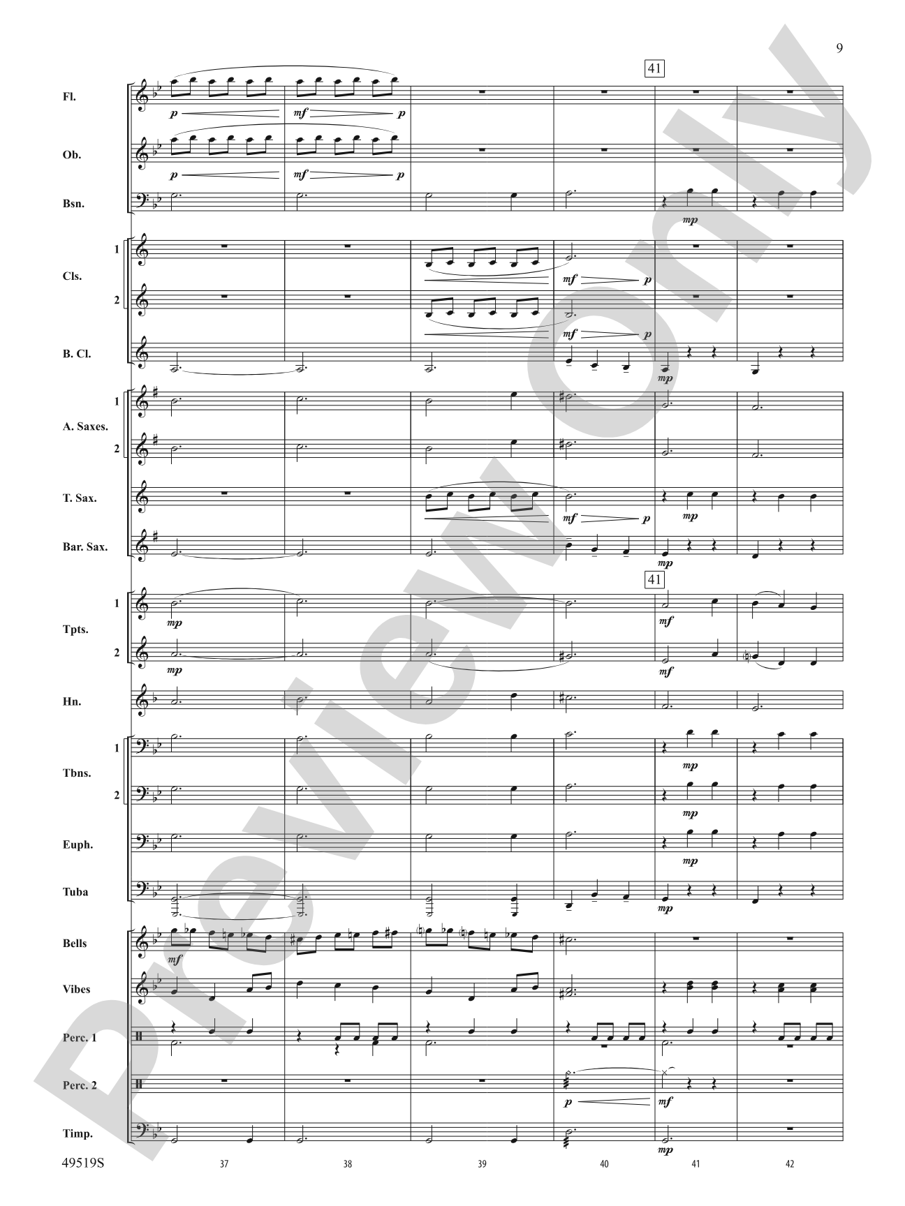 Twilight Waltz: Score