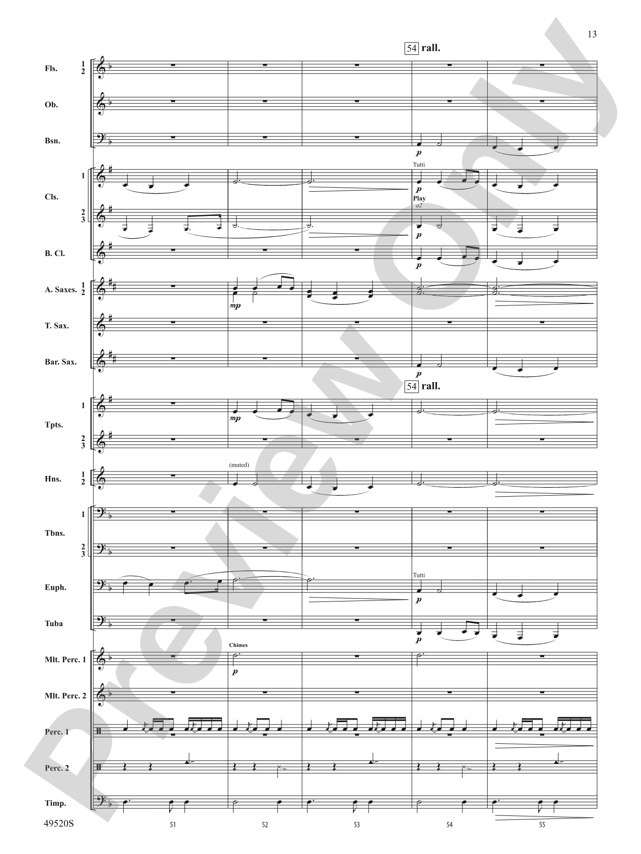 My Victory Won: Concert Band Conductor Score & Parts