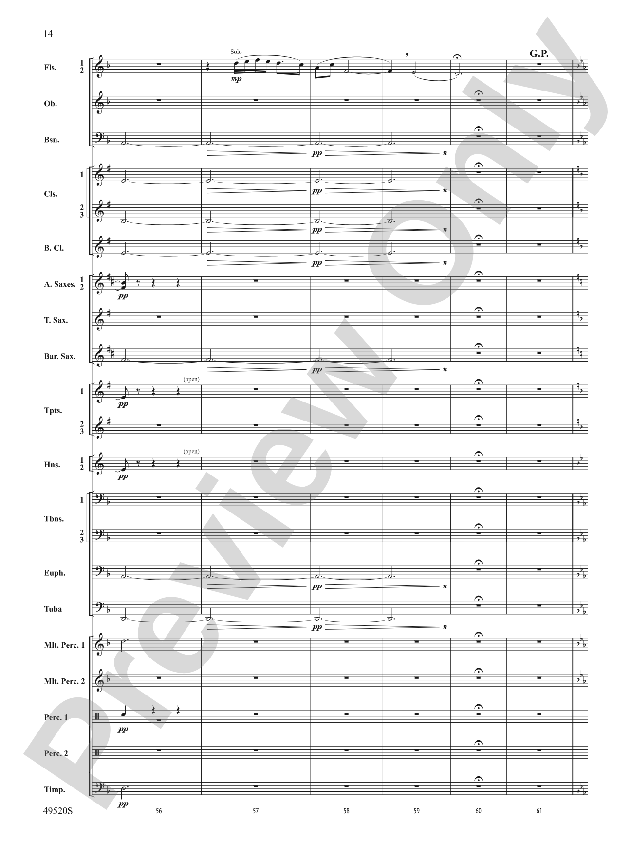 My Victory Won: Concert Band Conductor Score & Parts