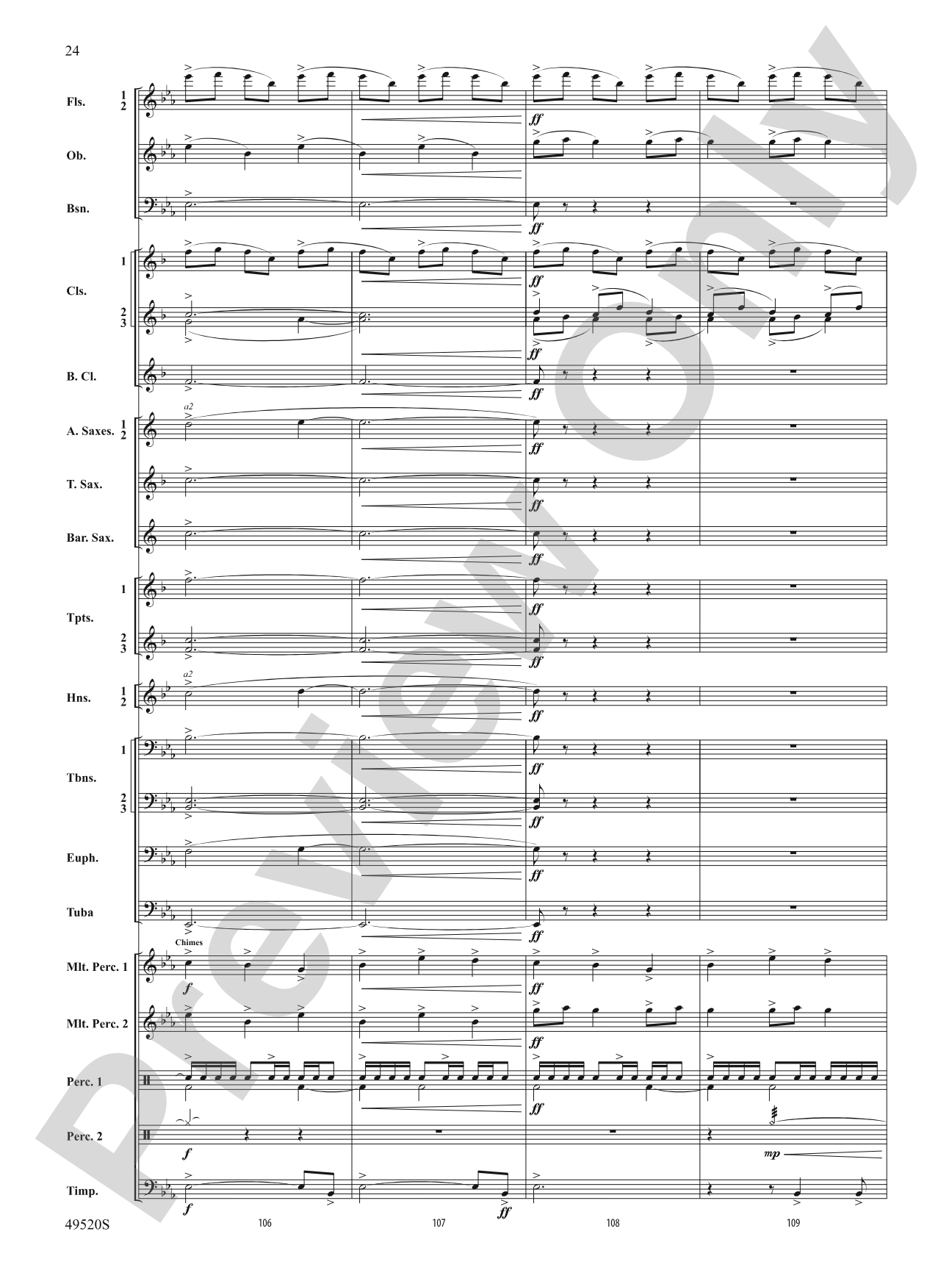 My Victory Won: Concert Band Conductor Score & Parts