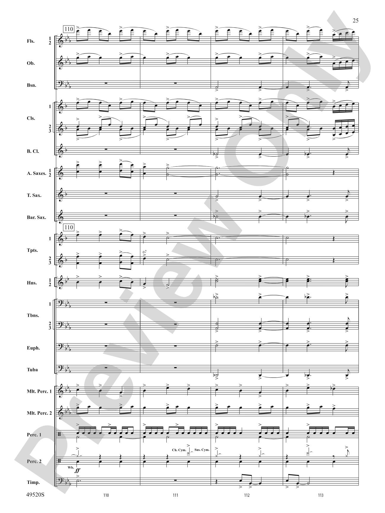 My Victory Won: Concert Band Conductor Score & Parts