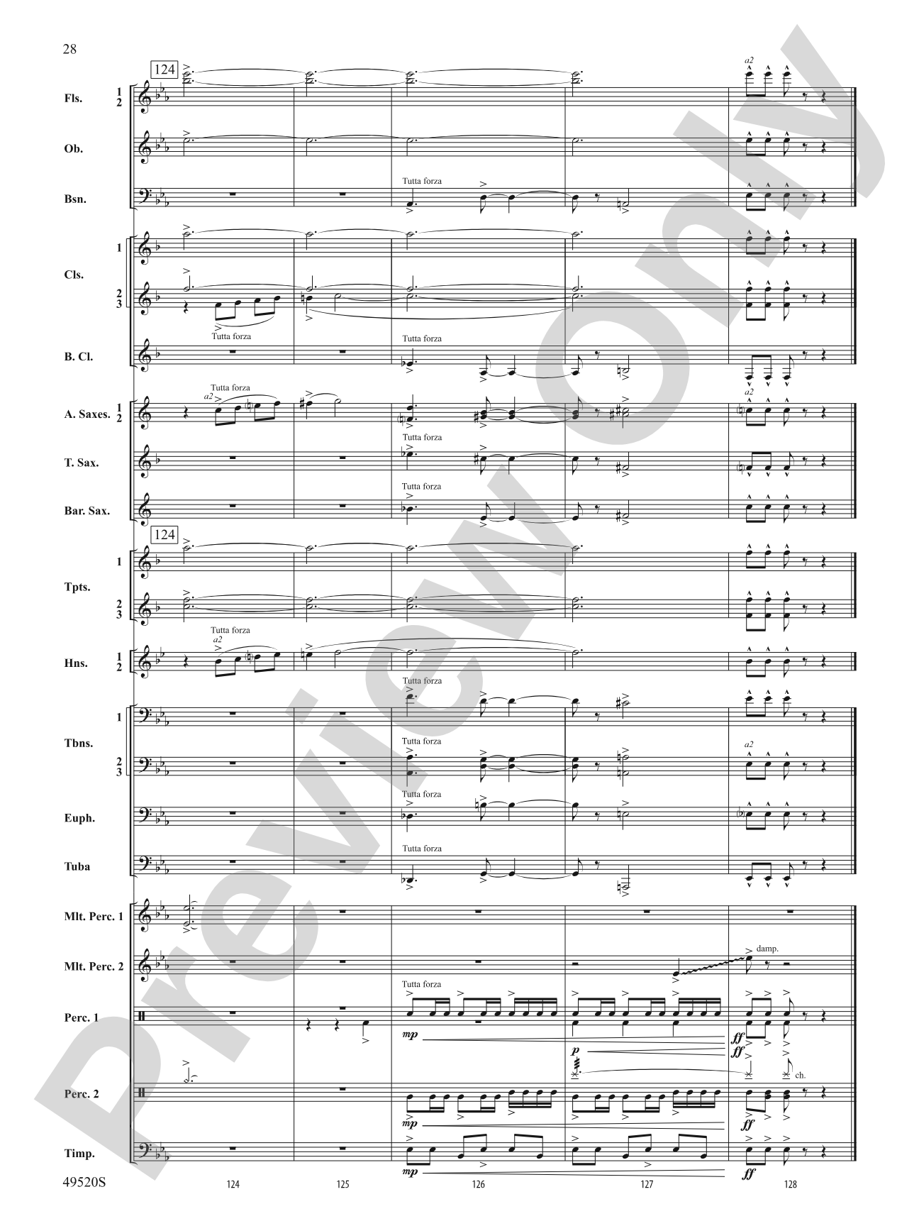 My Victory Won: Concert Band Conductor Score & Parts