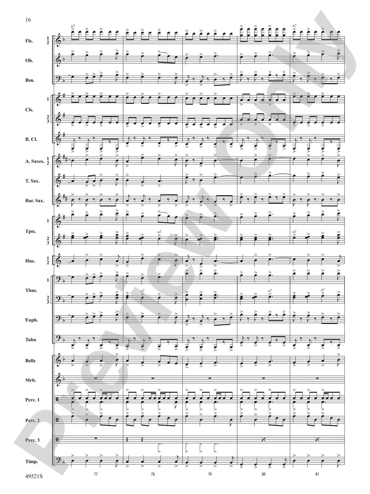 Spirit of the Dauntless: Concert Band Conductor Score & Parts