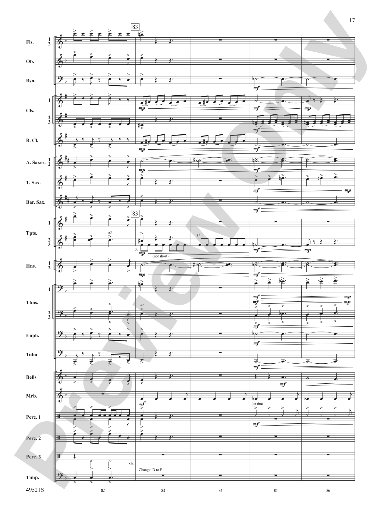Spirit of the Dauntless: Concert Band Conductor Score & Parts