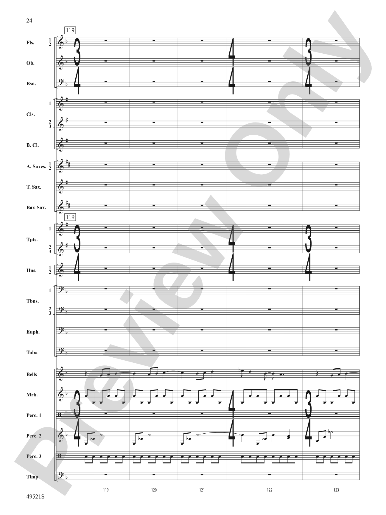 Spirit of the Dauntless: Concert Band Conductor Score & Parts