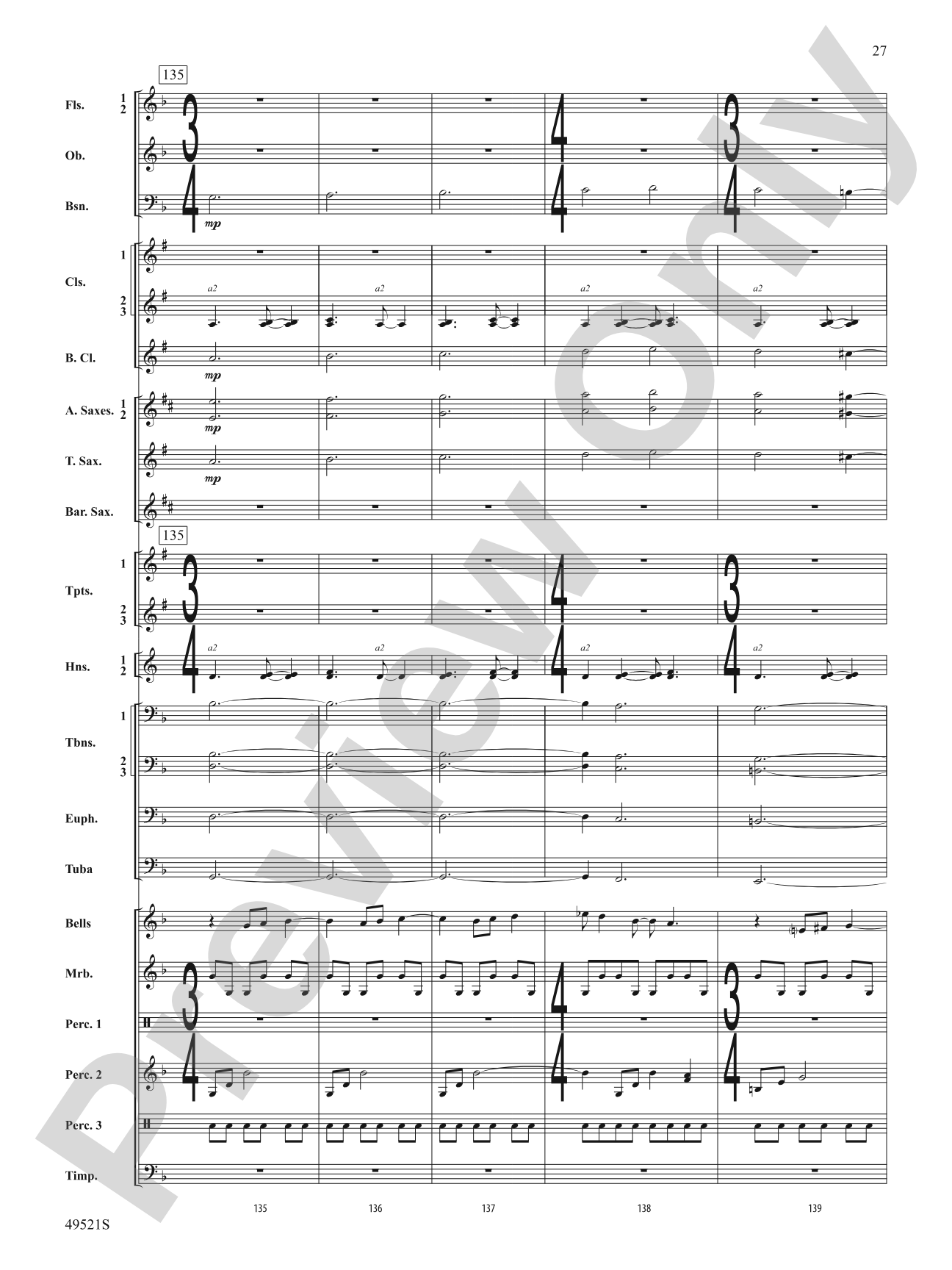 Spirit of the Dauntless: Concert Band Conductor Score & Parts