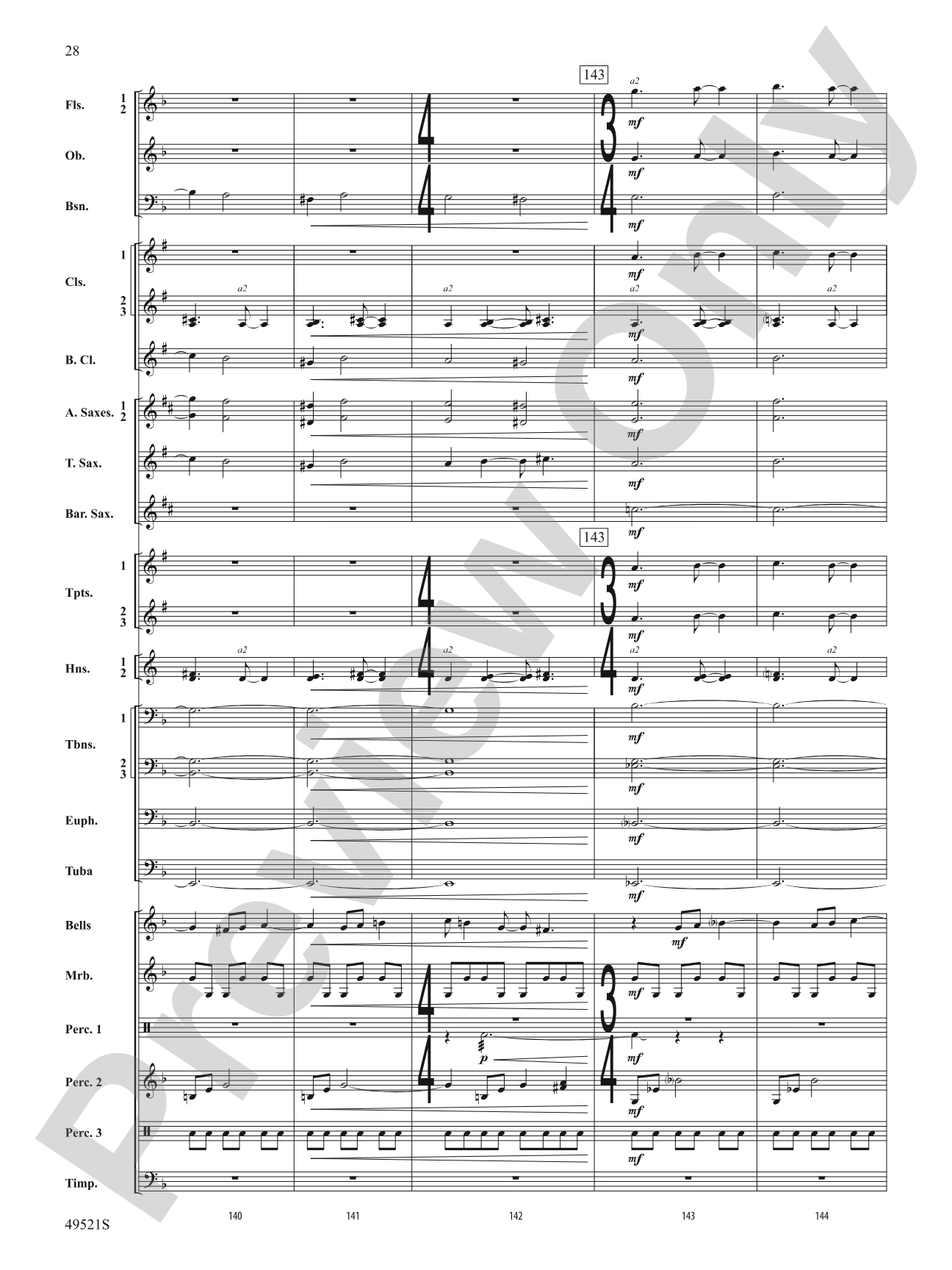 Spirit of the Dauntless: Concert Band Conductor Score & Parts