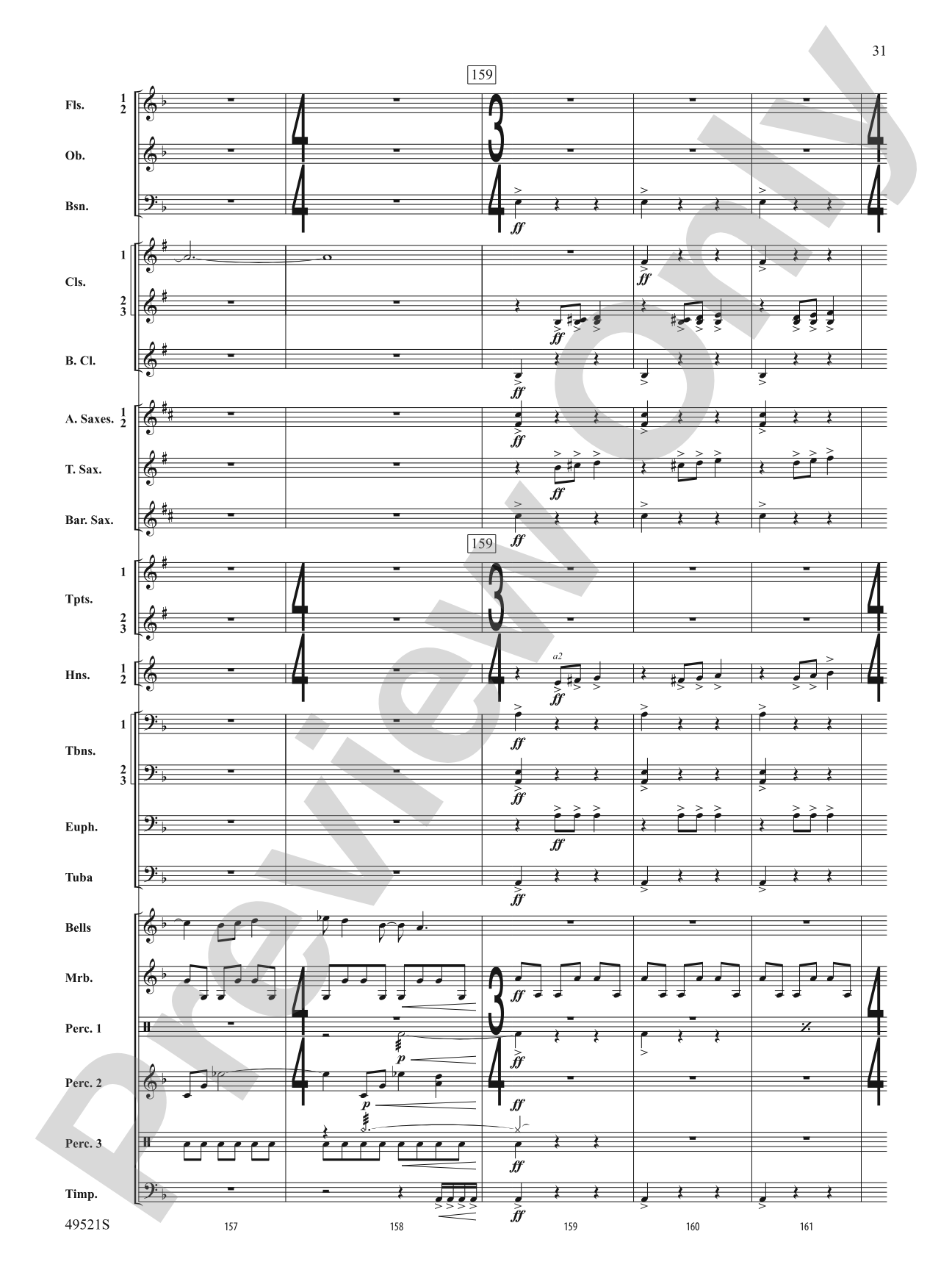 Spirit of the Dauntless: Concert Band Conductor Score & Parts