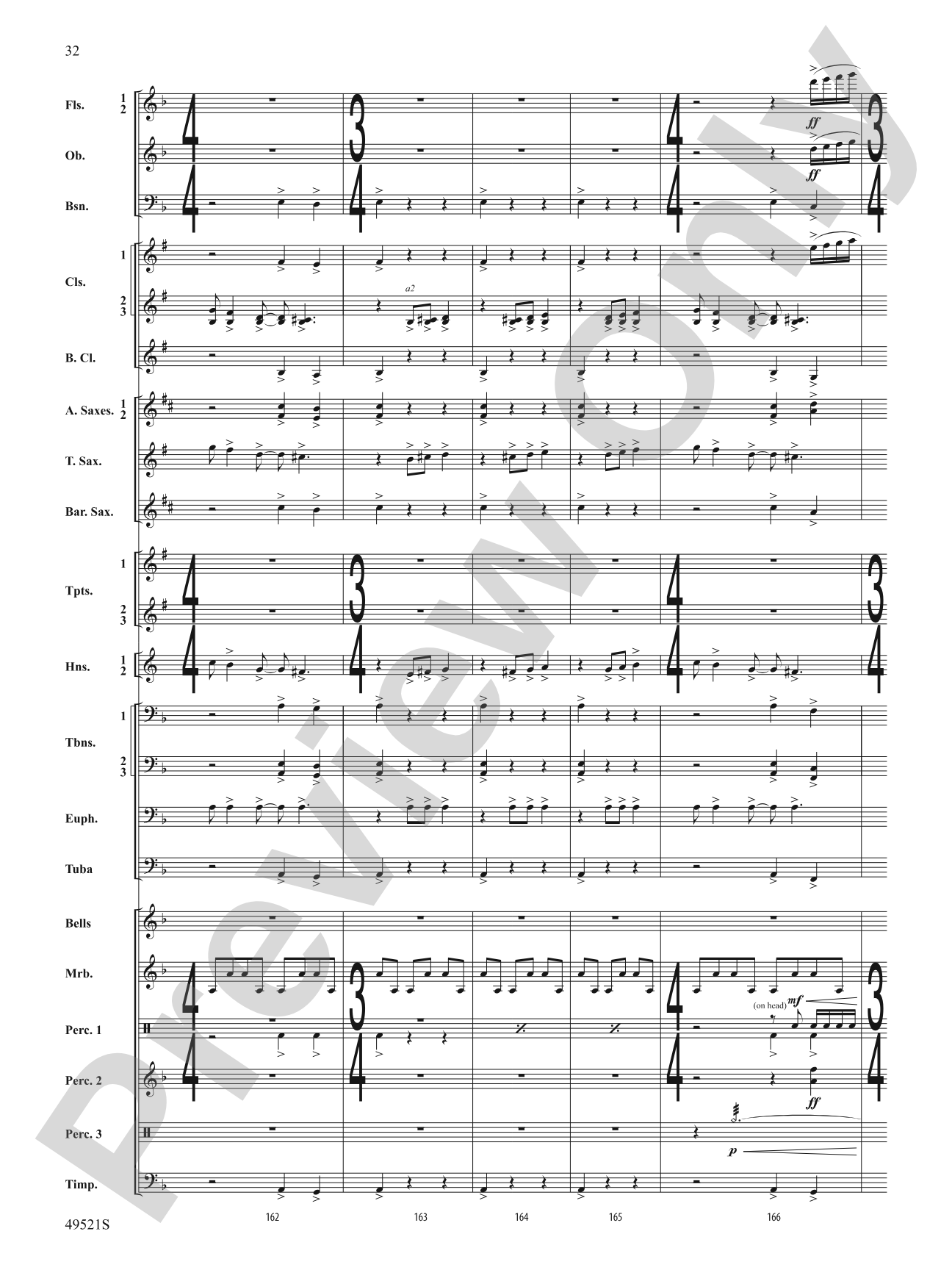 Spirit of the Dauntless: Concert Band Conductor Score & Parts