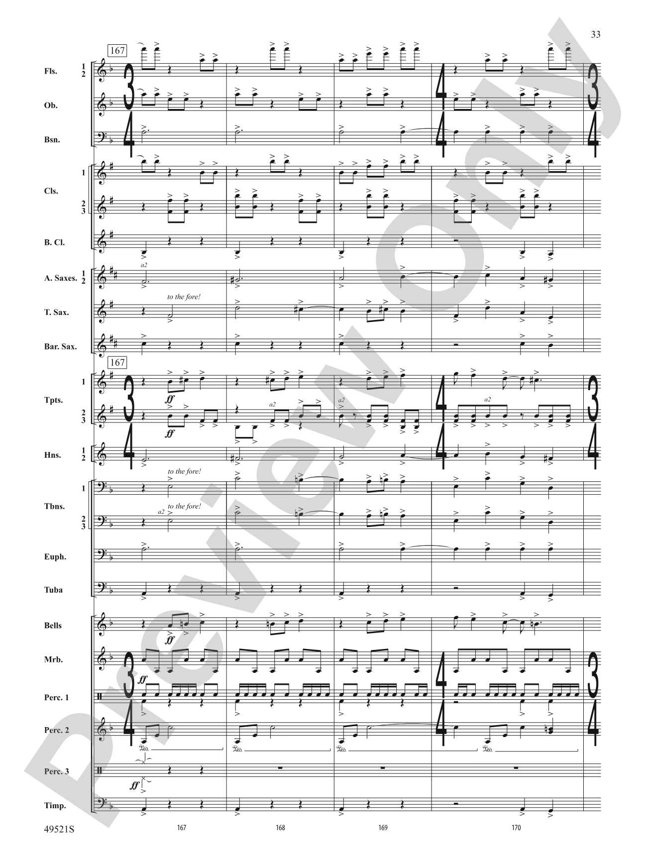 Spirit of the Dauntless: Concert Band Conductor Score & Parts