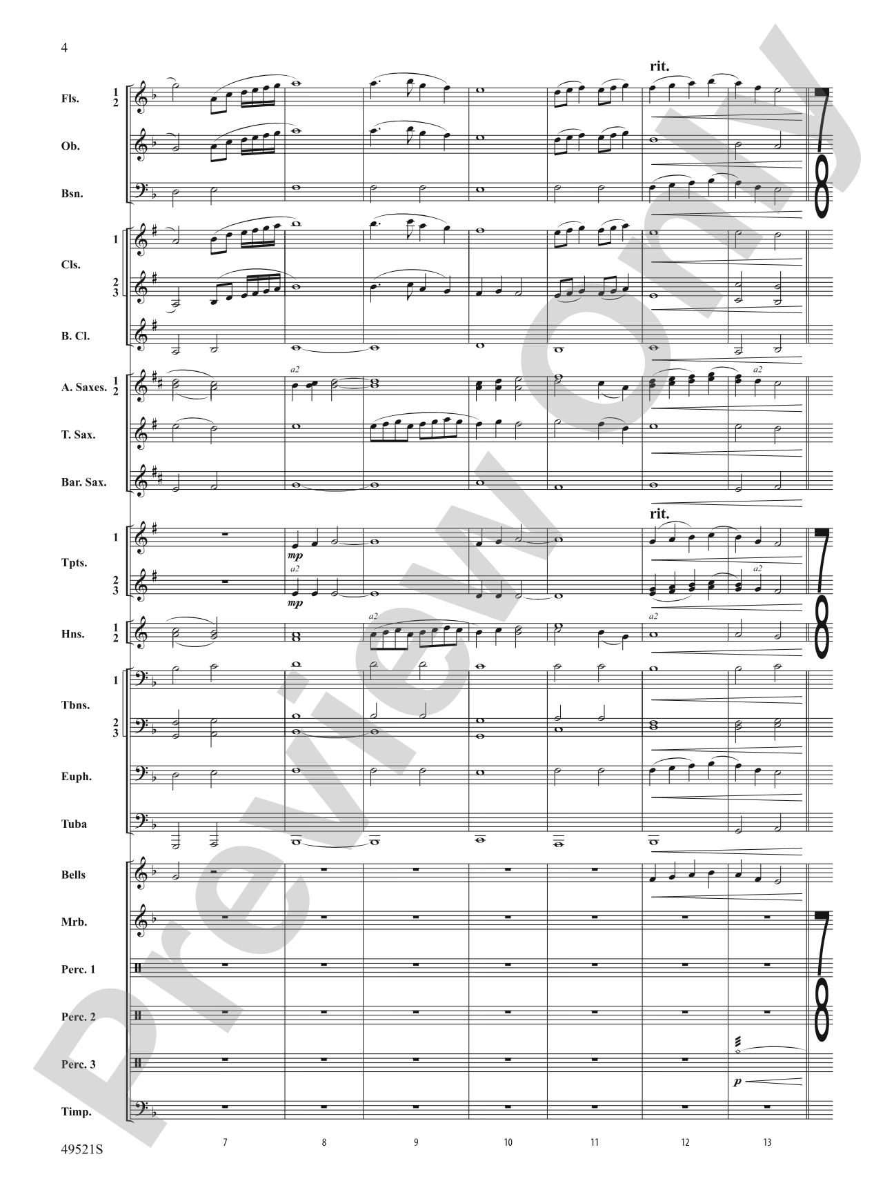 Spirit of the Dauntless: Concert Band Conductor Score & Parts