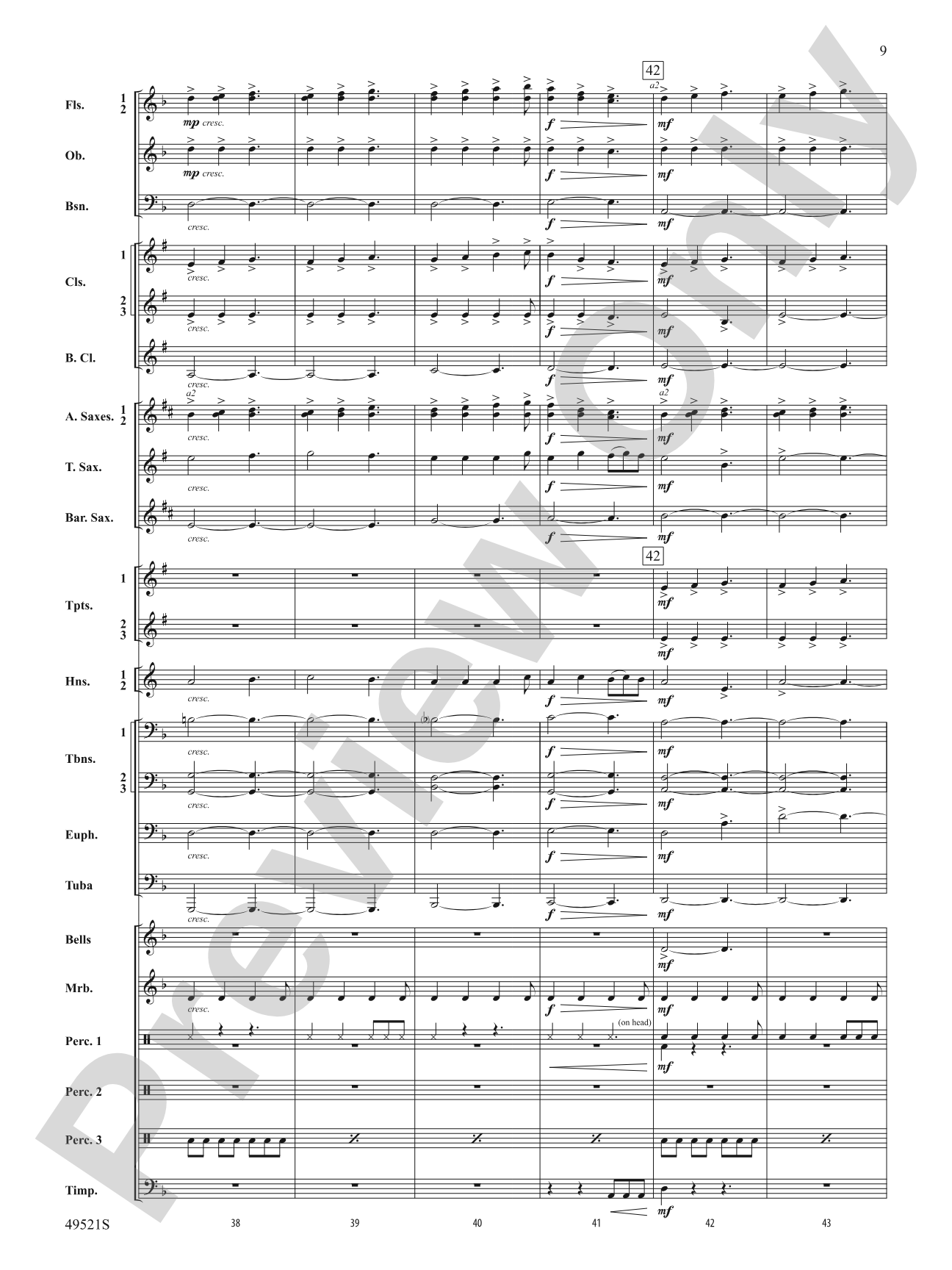 Spirit of the Dauntless: Concert Band Conductor Score & Parts