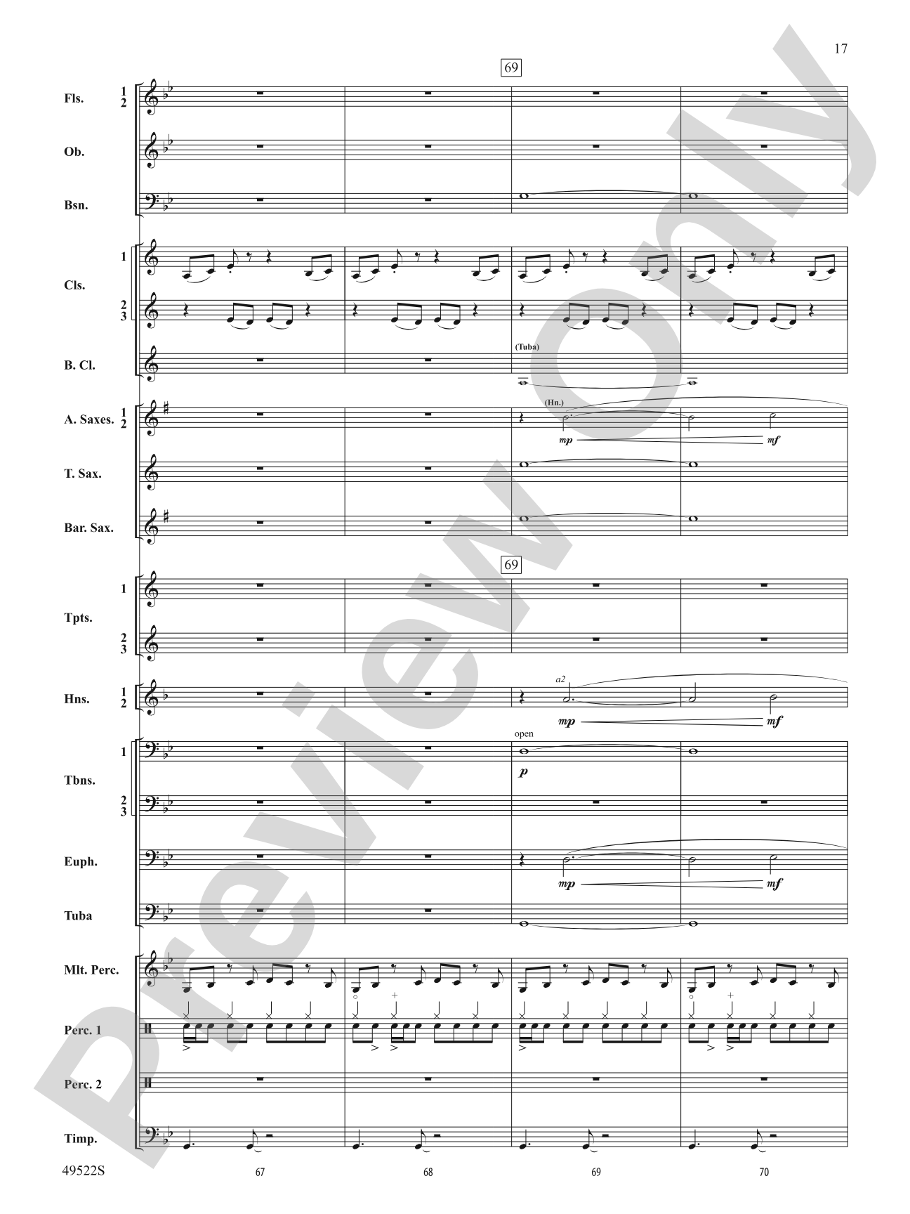 Ambush: Concert Band Conductor Score & Parts