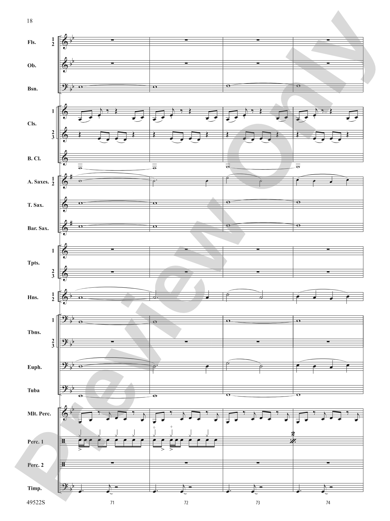 Ambush: Concert Band Conductor Score & Parts
