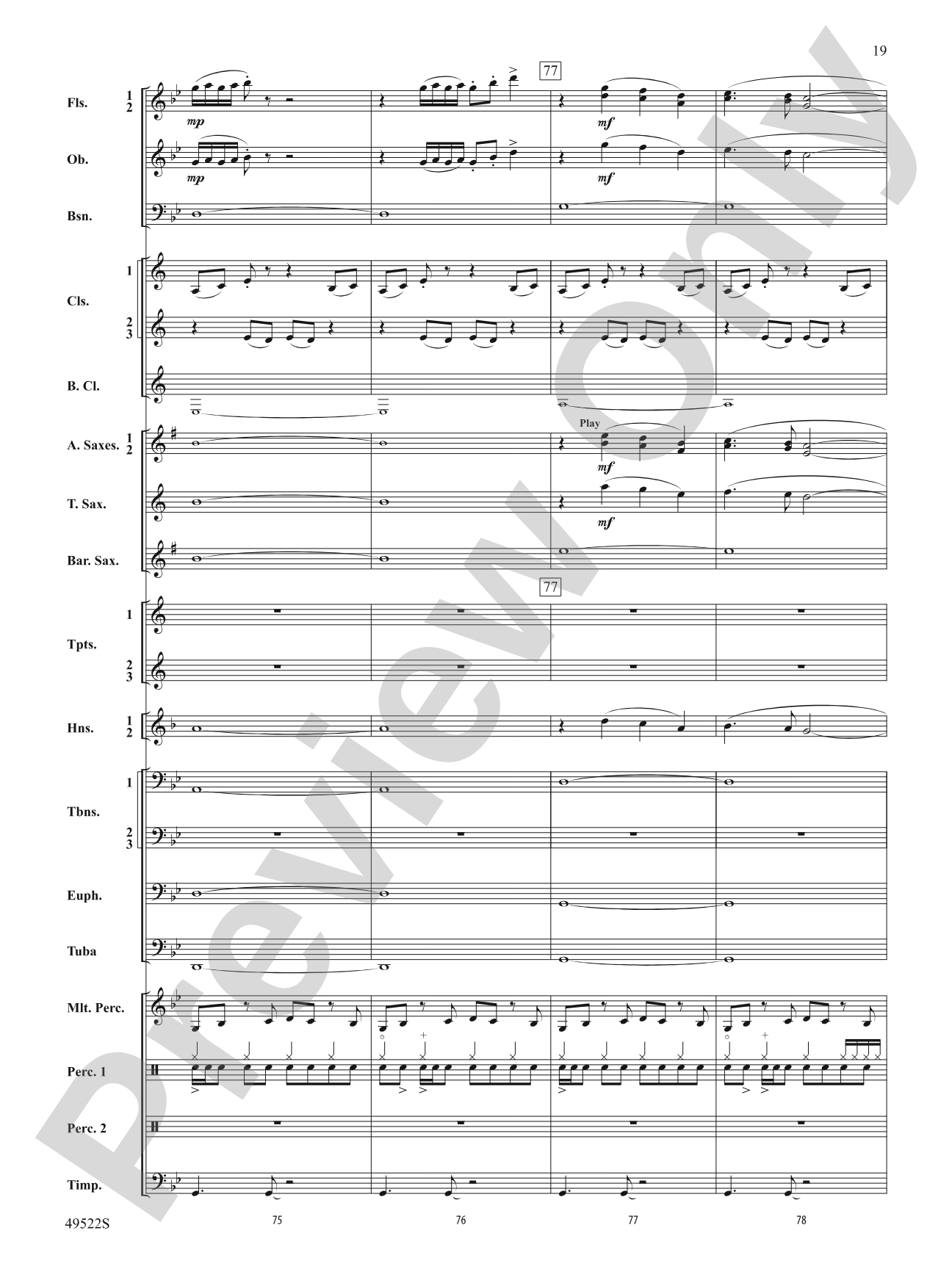 Ambush: Concert Band Conductor Score & Parts