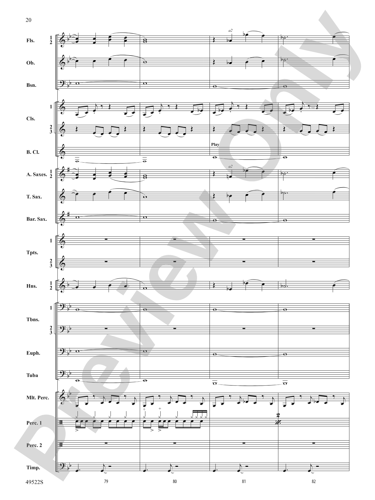 Ambush: Concert Band Conductor Score & Parts