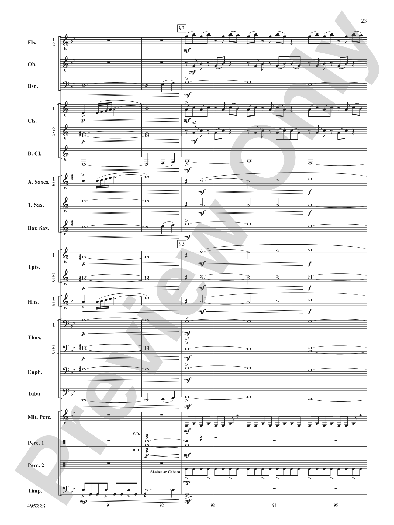 Ambush: Concert Band Conductor Score & Parts