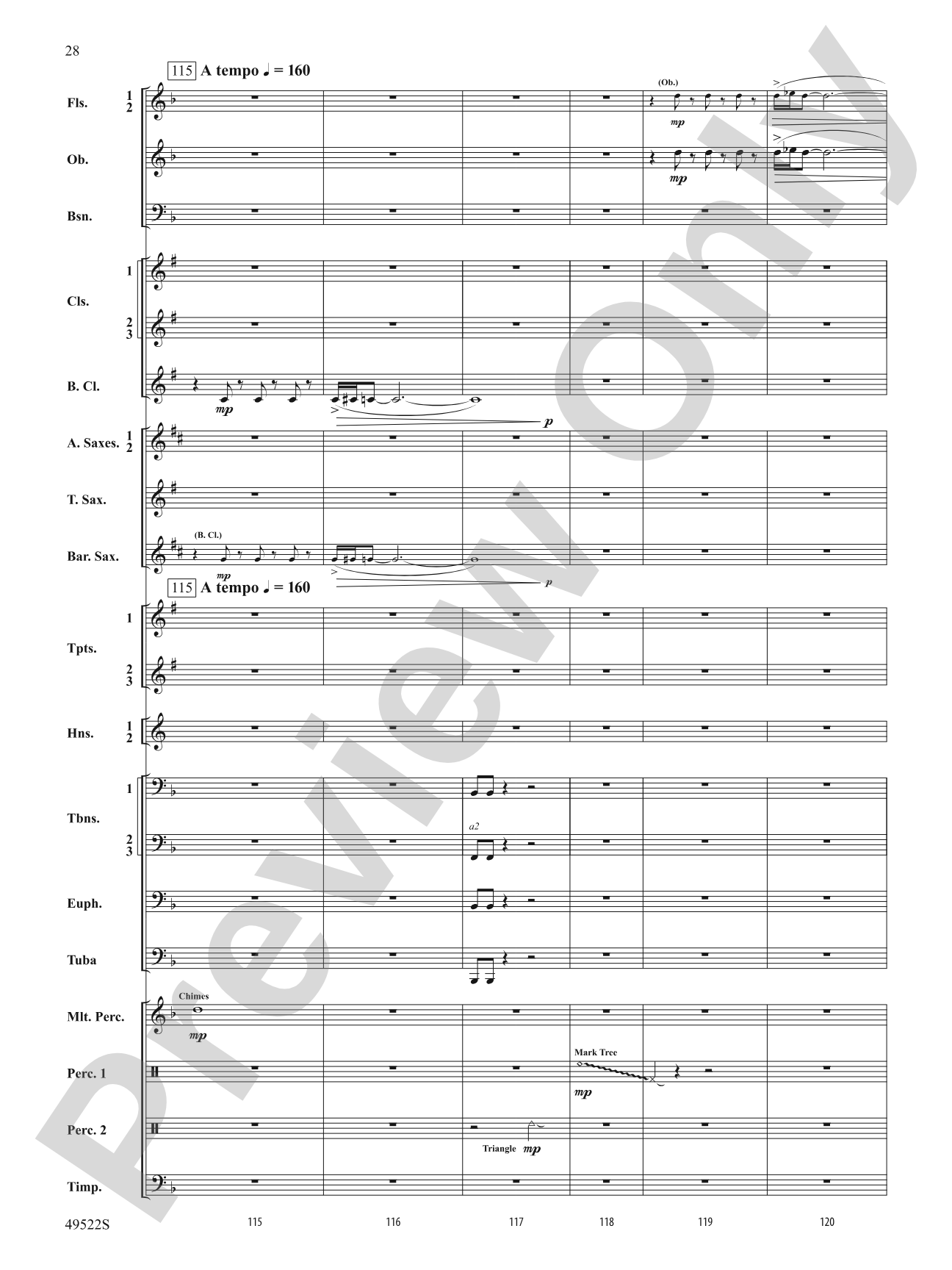 Ambush: Concert Band Conductor Score & Parts