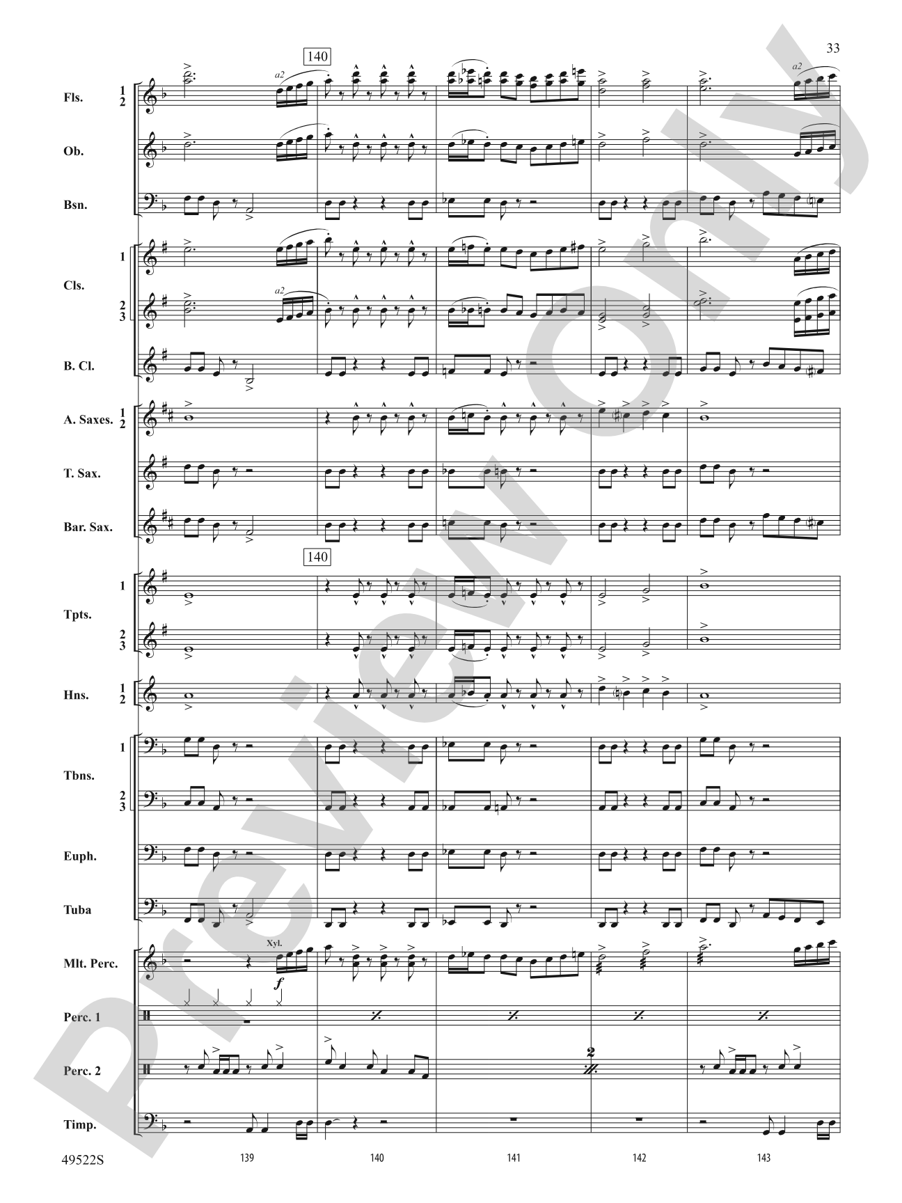 Ambush: Concert Band Conductor Score & Parts