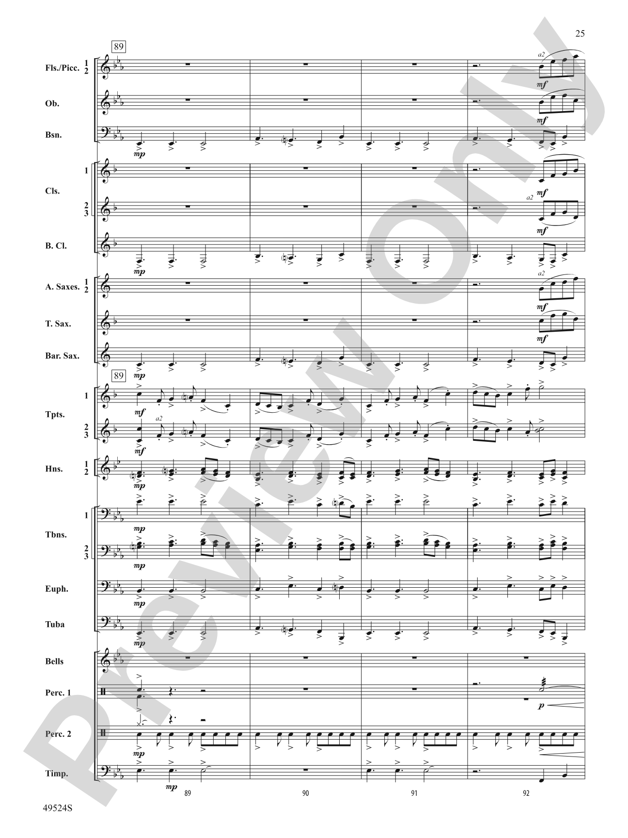 Otter Point Holiday: Concert Band Conductor Score & Parts