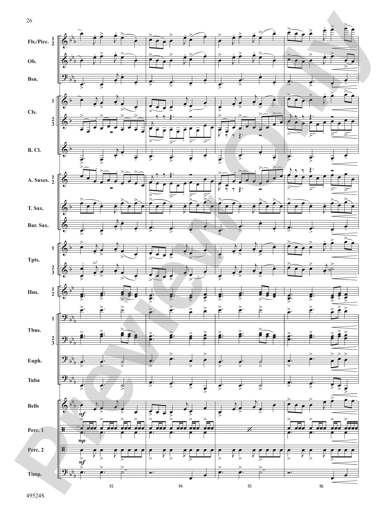 Otter Point Holiday: Concert Band Conductor Score & Parts