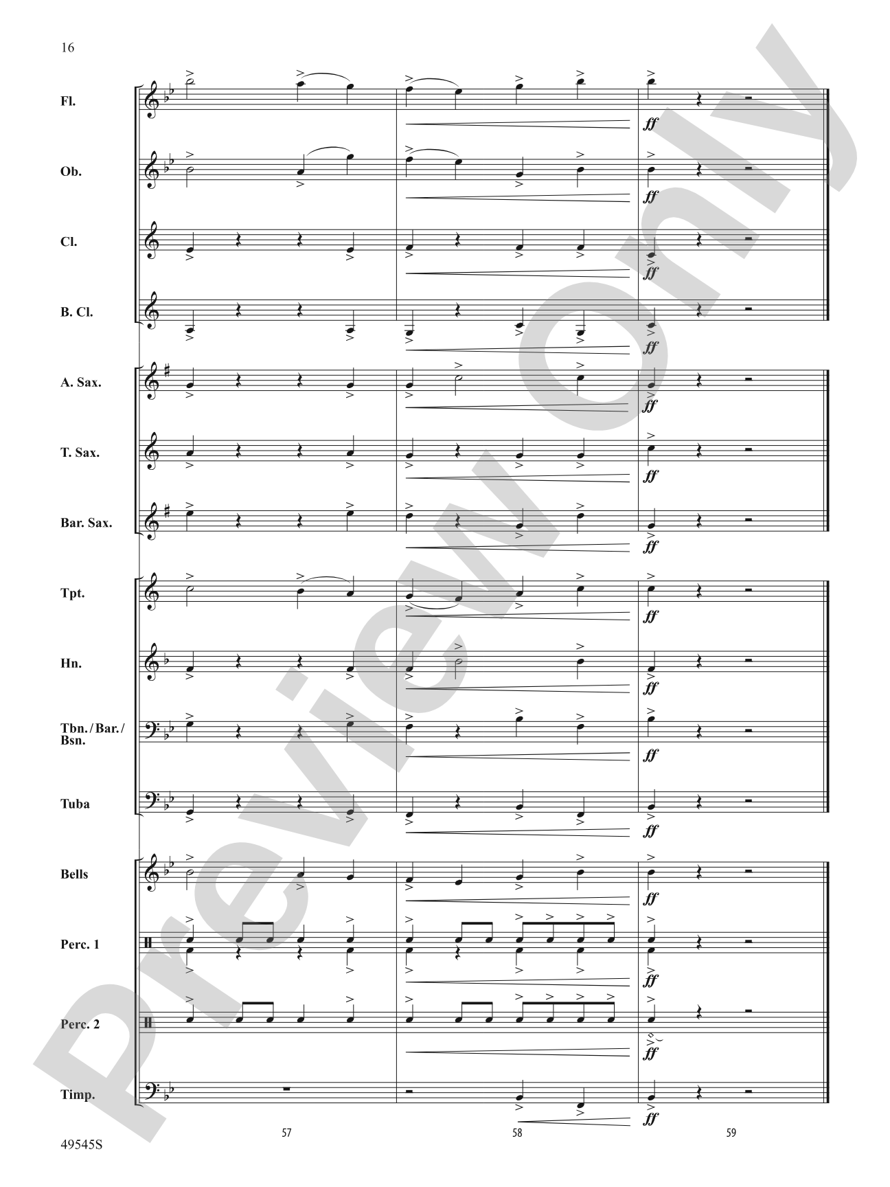 Range Rover: Concert Band Conductor Score & Parts