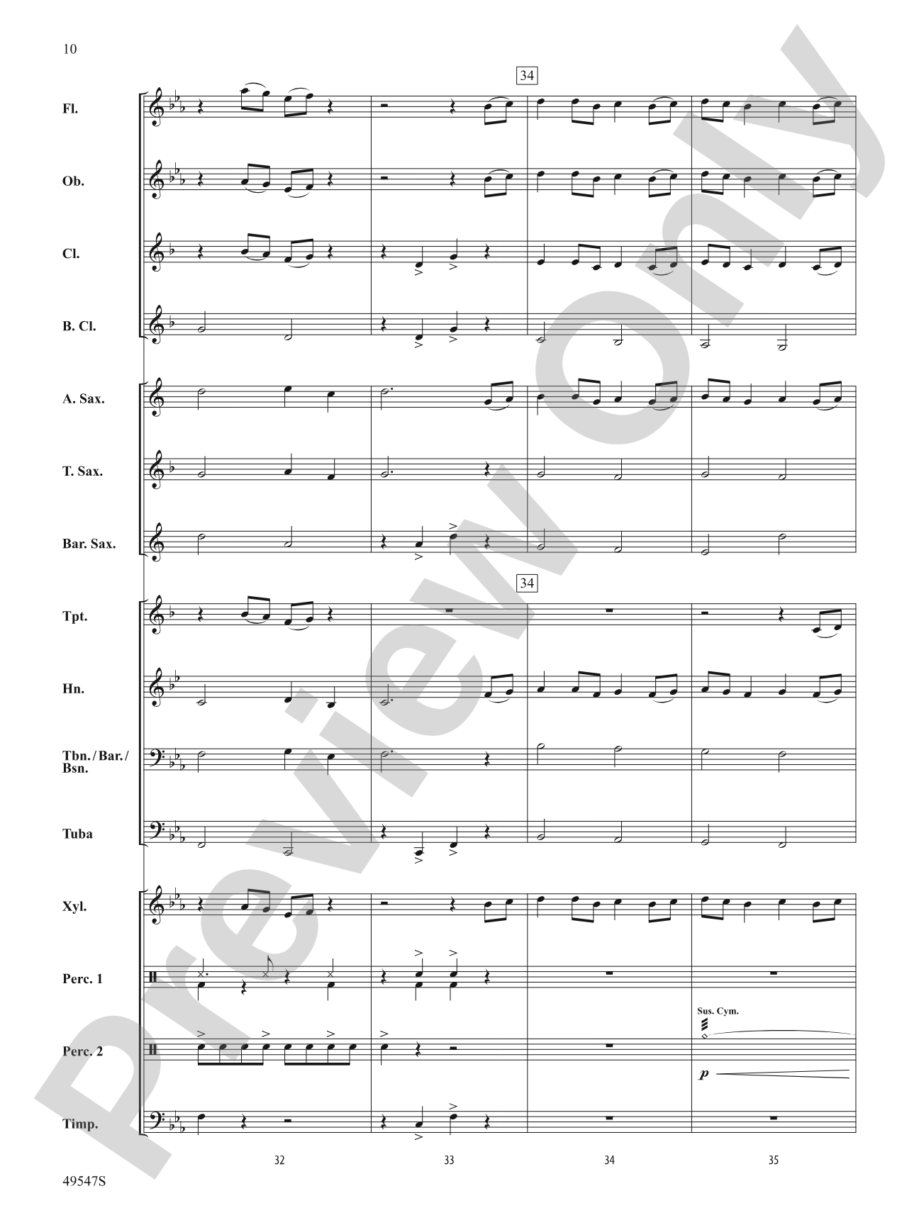 Violento: Concert Band Conductor Score & Parts