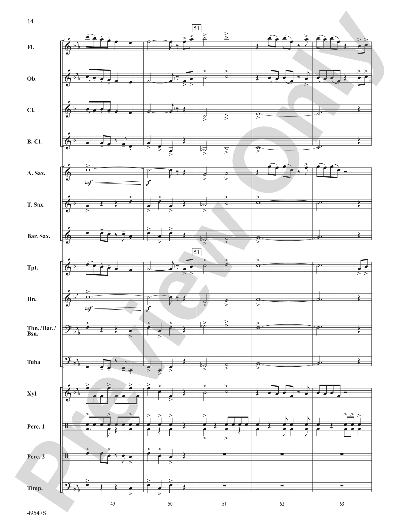 Violento: Concert Band Conductor Score & Parts