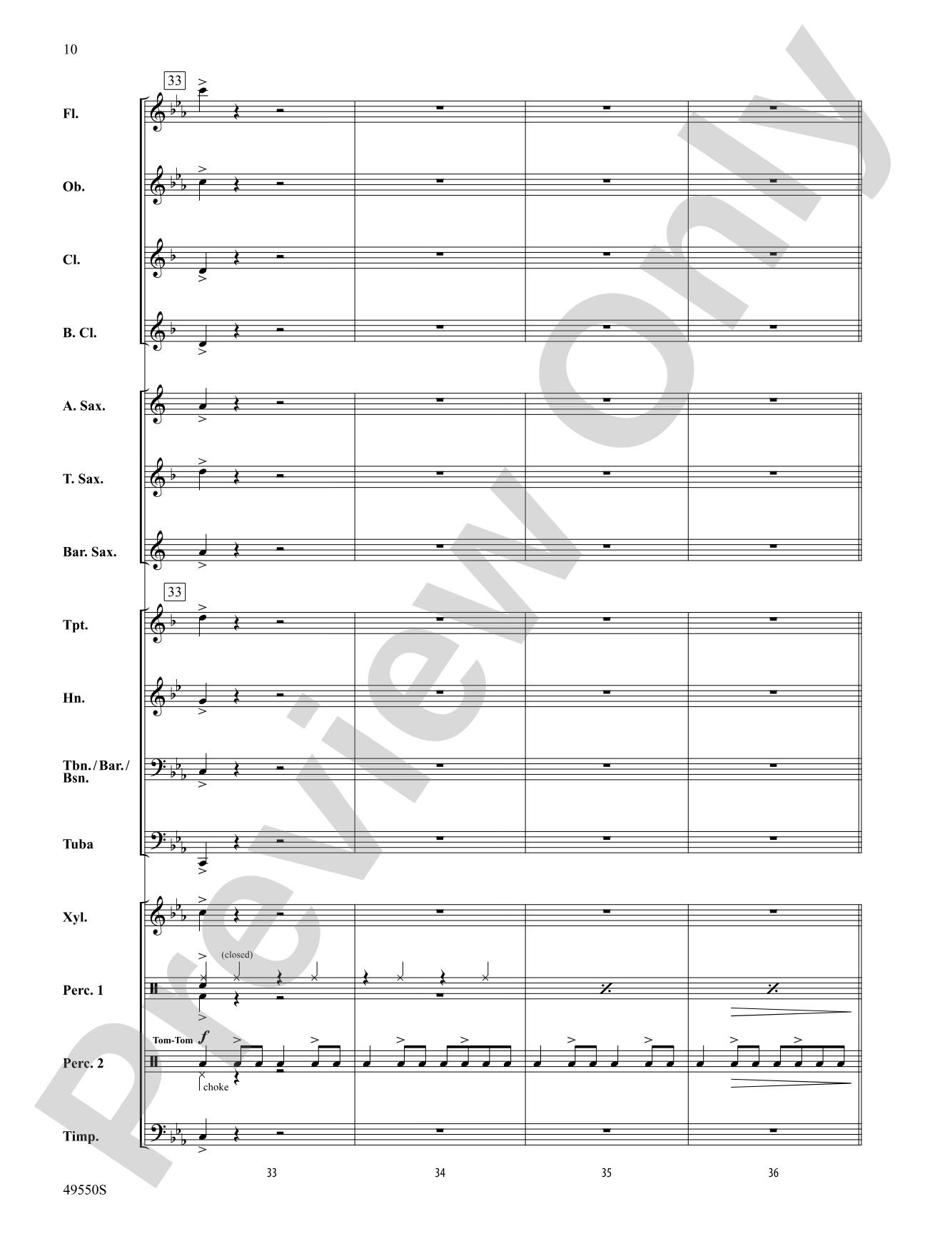 Cantina Band: Concert Band Conductor Score & Parts