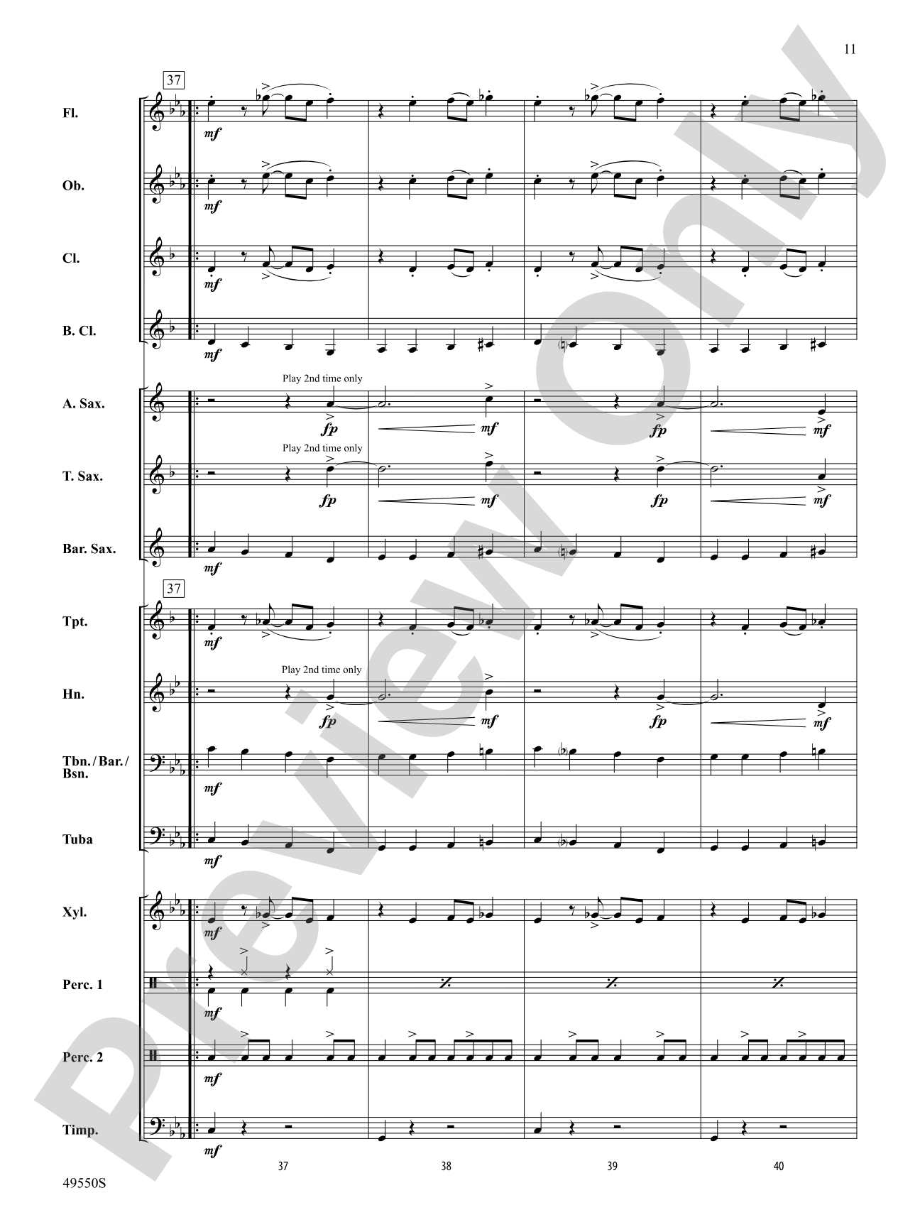 Cantina Band: Concert Band Conductor Score & Parts