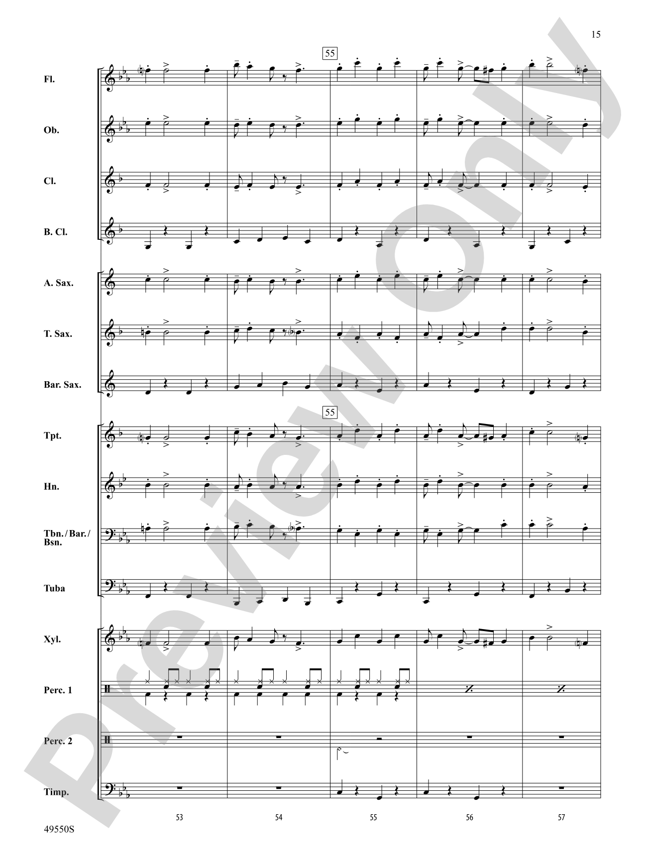 Cantina Band: Concert Band Conductor Score & Parts