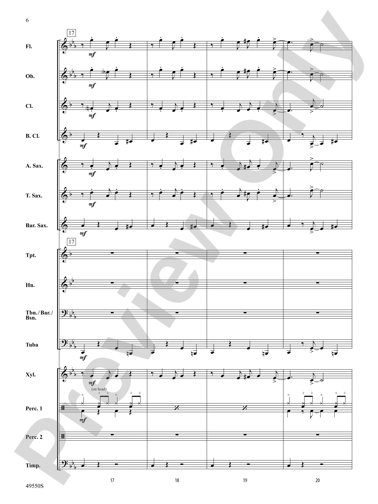 Cantina Band: Concert Band Conductor Score & Parts