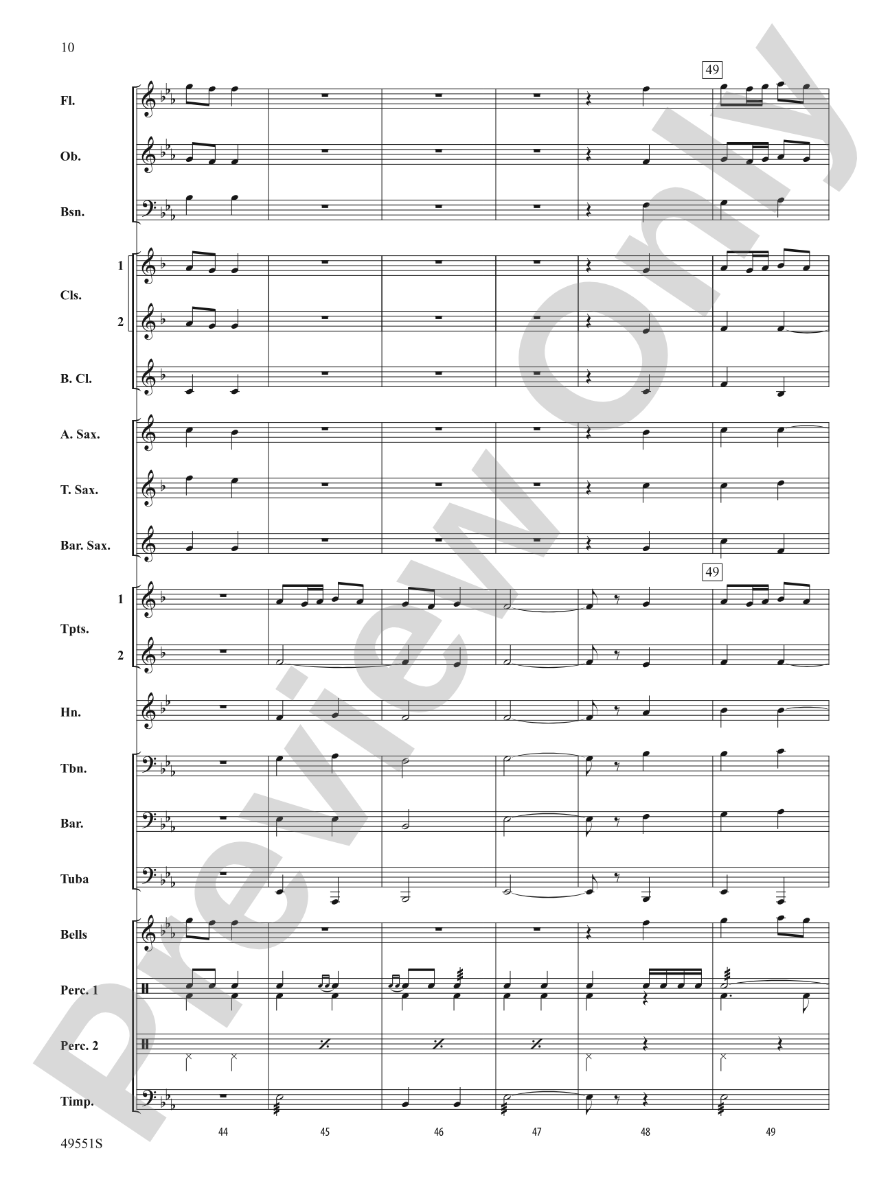 Two Movements from William Byrd Suite: Concert Band Conductor Score & Parts