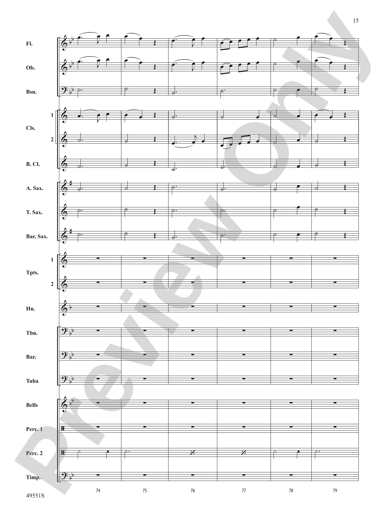 Two Movements from William Byrd Suite: Concert Band Conductor Score & Parts