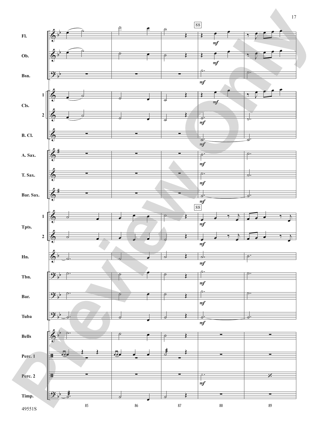 Two Movements from William Byrd Suite: Concert Band Conductor Score & Parts