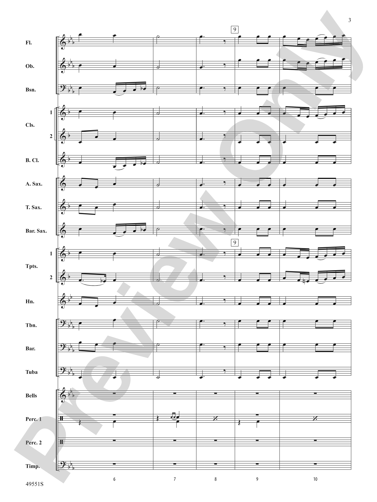 Two Movements from William Byrd Suite: Concert Band Conductor Score & Parts