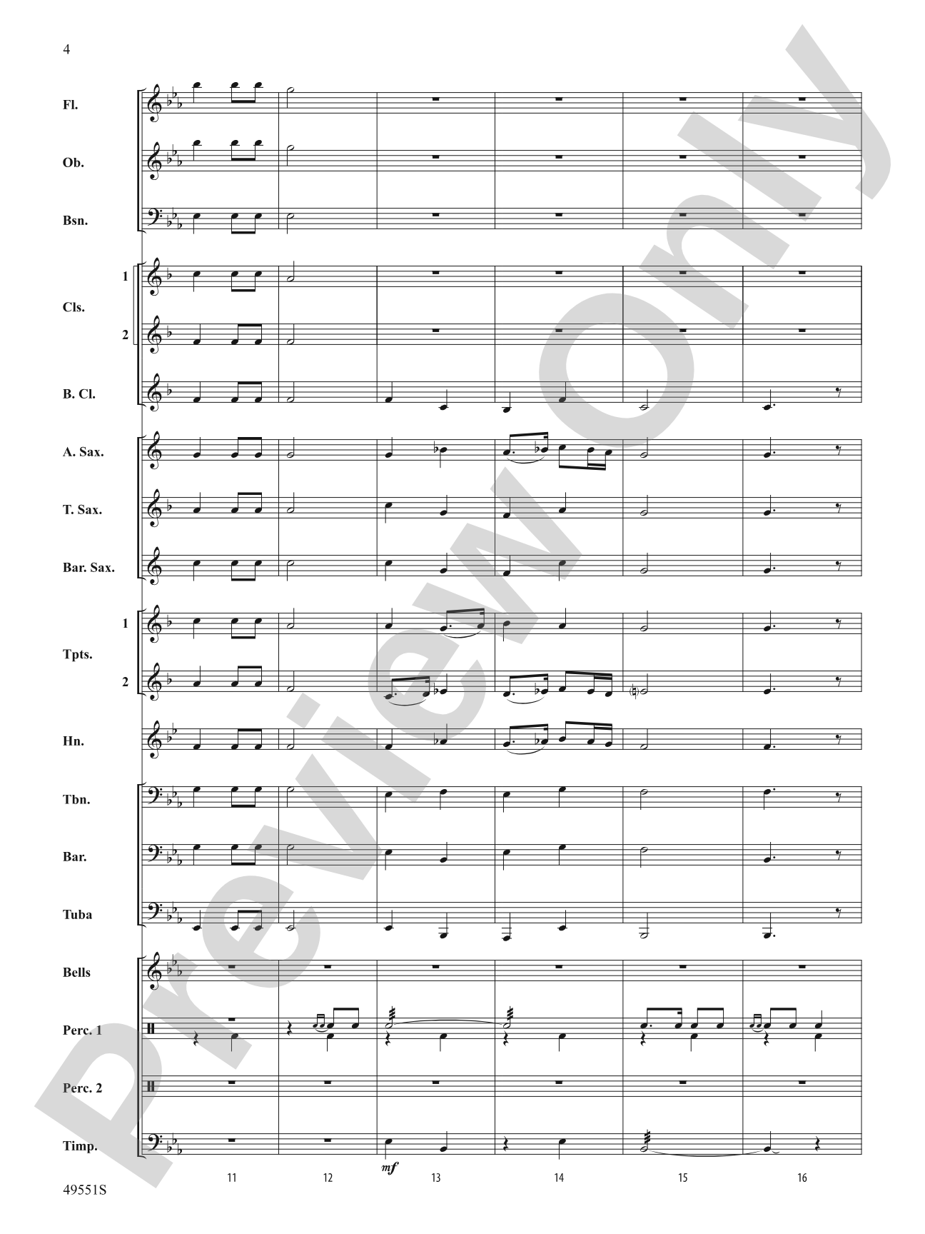 Two Movements from William Byrd Suite: Concert Band Conductor Score & Parts