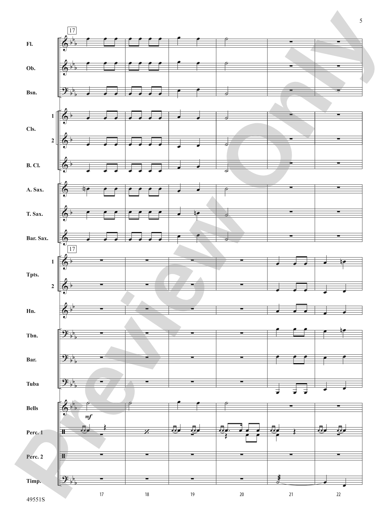 Two Movements from William Byrd Suite: Concert Band Conductor Score & Parts