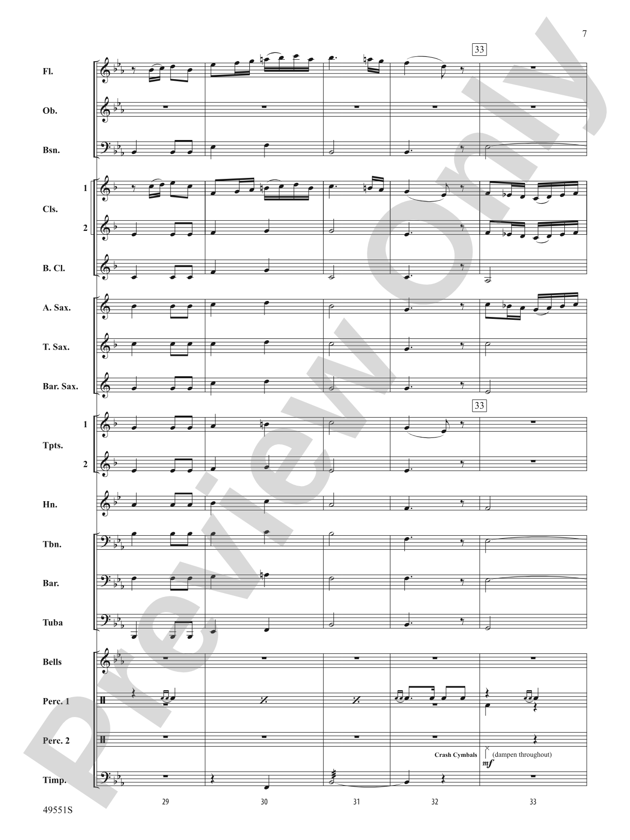 Two Movements from William Byrd Suite: Concert Band Conductor Score & Parts