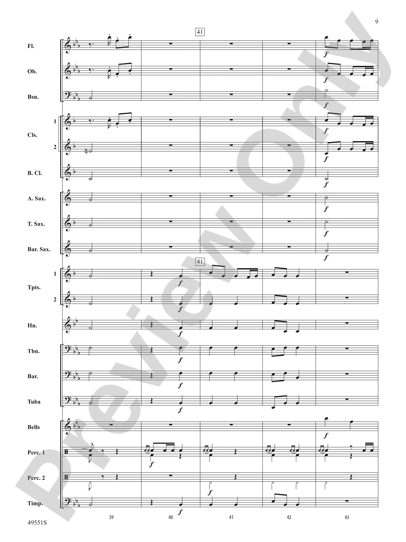 Two Movements from William Byrd Suite: Concert Band Conductor Score & Parts