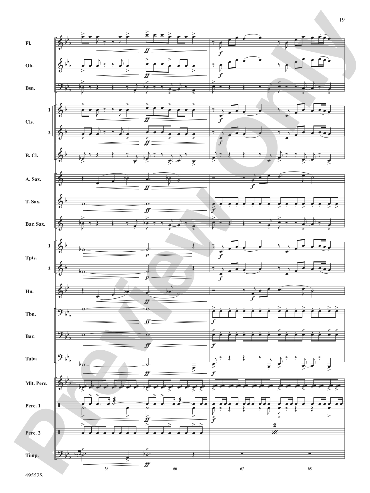 Dance of the Garden Gnomes: Concert Band Conductor Score & Parts