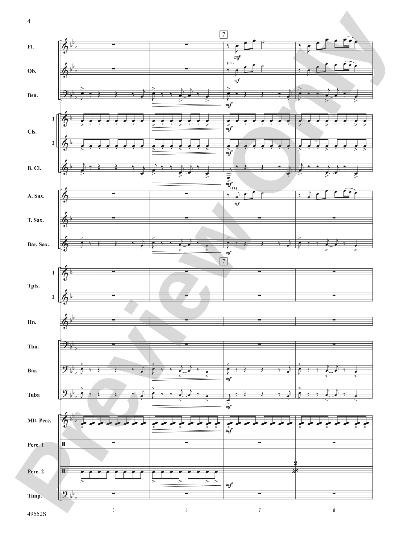 Dance of the Garden Gnomes: Concert Band Conductor Score & Parts