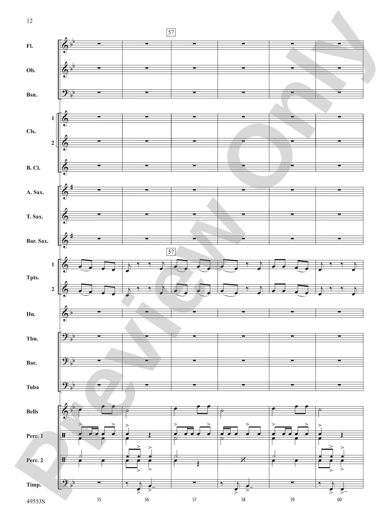 Hanukkah Dances: Concert Band Conductor Score & Parts